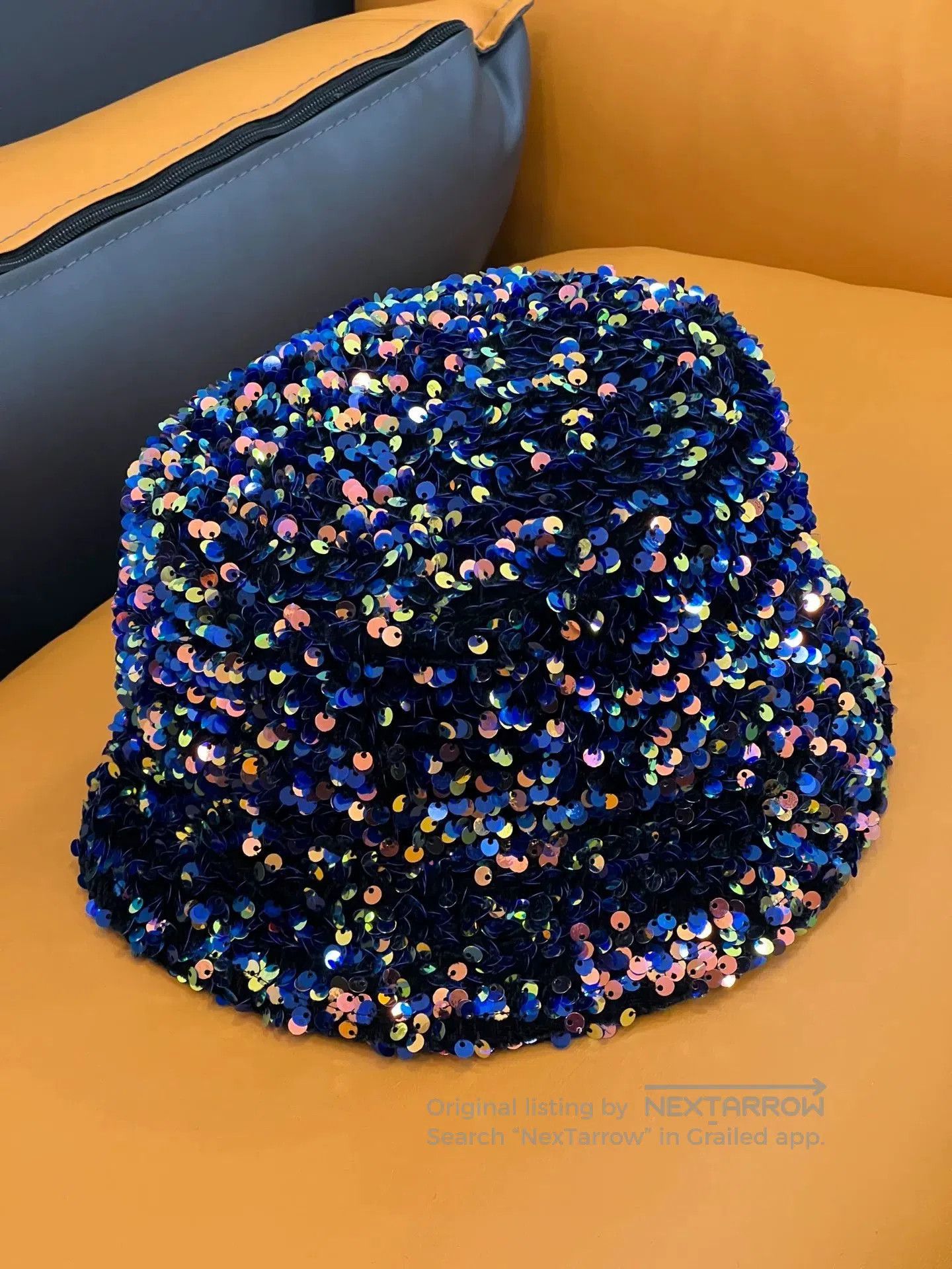 Maison Michel Maison Michel Sequin Hat Size S. Size ONE SIZE - 1 Thumbnail