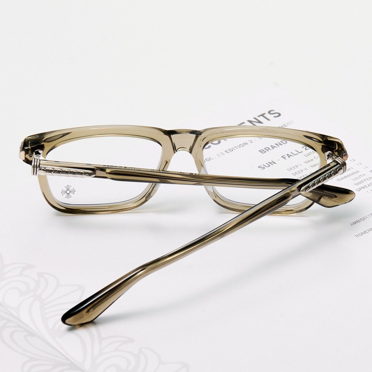 Chrome Hearts CHROME HEARTS LITTLE DINGER ARMY GLASSES Size ONE SIZE - 7 Thumbnail
