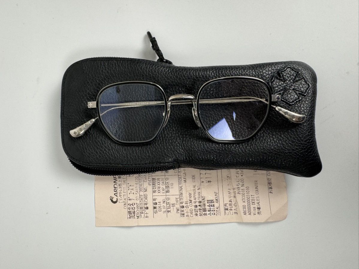 Chrome Hearts Chrome Hearts Bone Prone Silver Sunglasses Size ONE SIZE - 2 Thumbnail