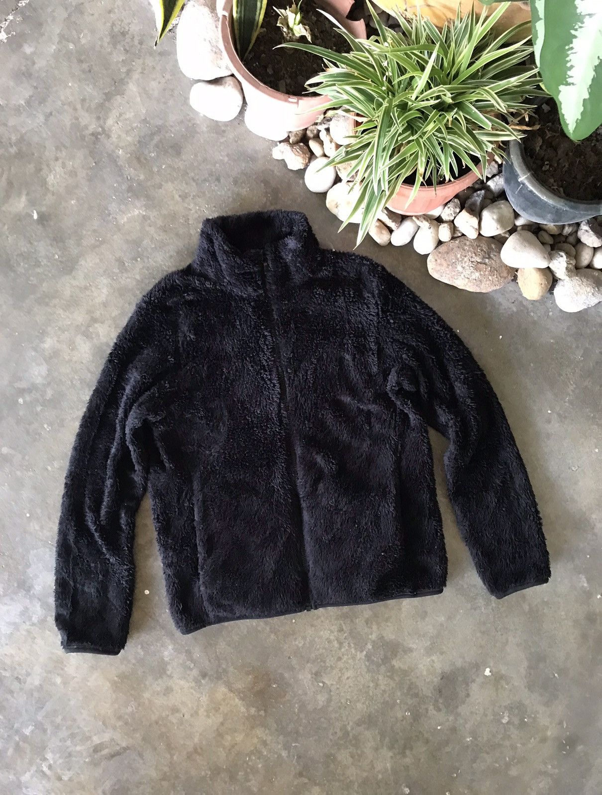 Japanese Brand × Uniqlo UNIQLO Design Deep pile Sherpa jacket Full Zipper 🔥 Size M / US 6-8 / IT 42-44 - 3 Thumbnail