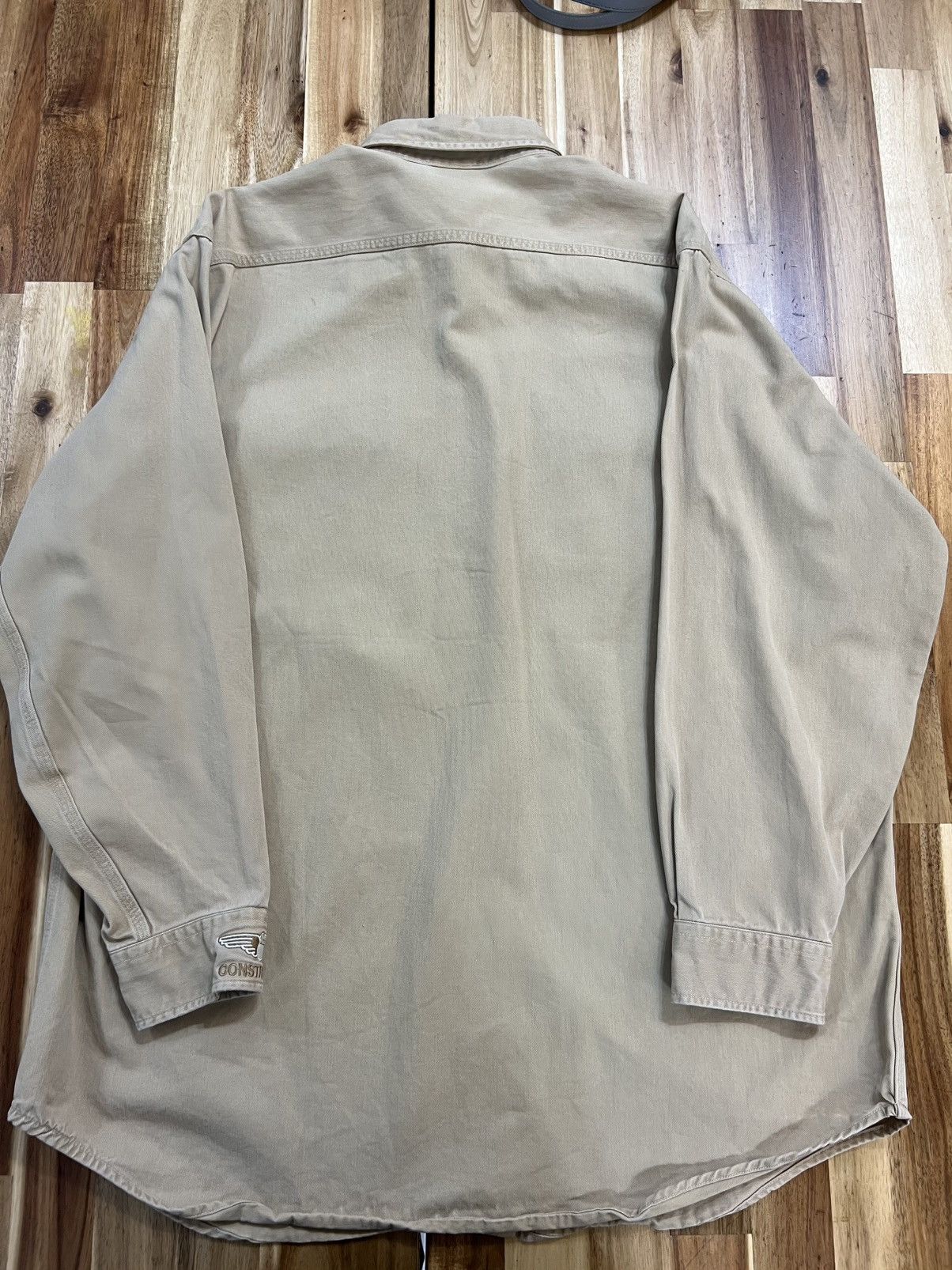 Carhartt Vintage Carhartt Distress WorkShirt Size US XL / EU 56 / 4 - 2 Thumbnail