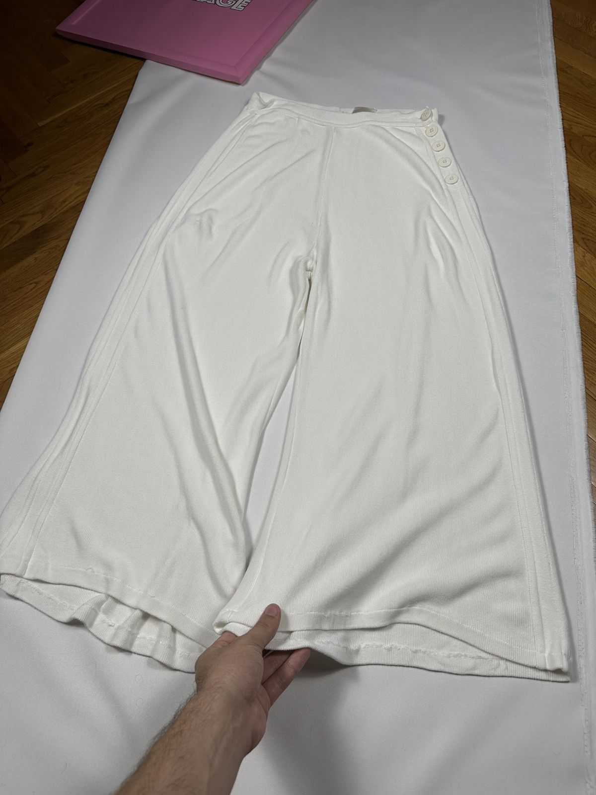 Sonia Rykiel Sonia Rykiel Paris Trousers Pants Crop Leg Vintage Button Size 32" / US 10 / IT 46 - 6 Thumbnail