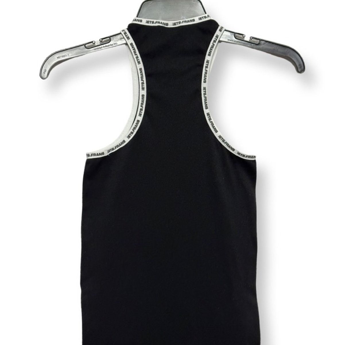 Other Iets Frans Bodycon Dress Logo Tape Accents Mini Black S NWOT Size S / US 4 / IT 40 - 7 Thumbnail