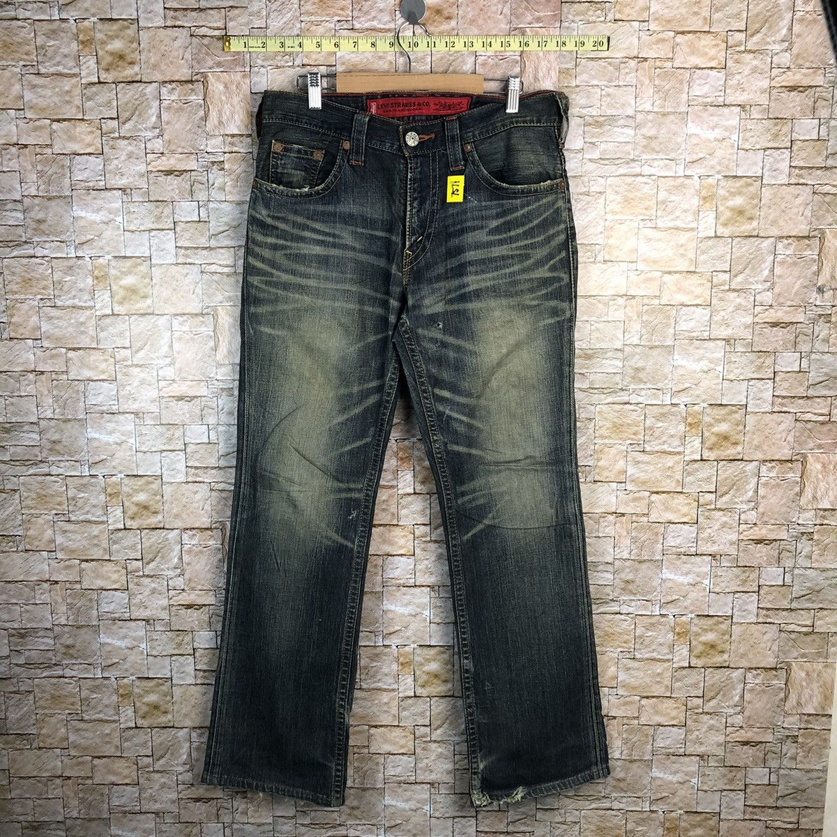 Levi's 507 Levis Blue Denim jeans Pants #7571 Size US 31 - 1 Thumbnail