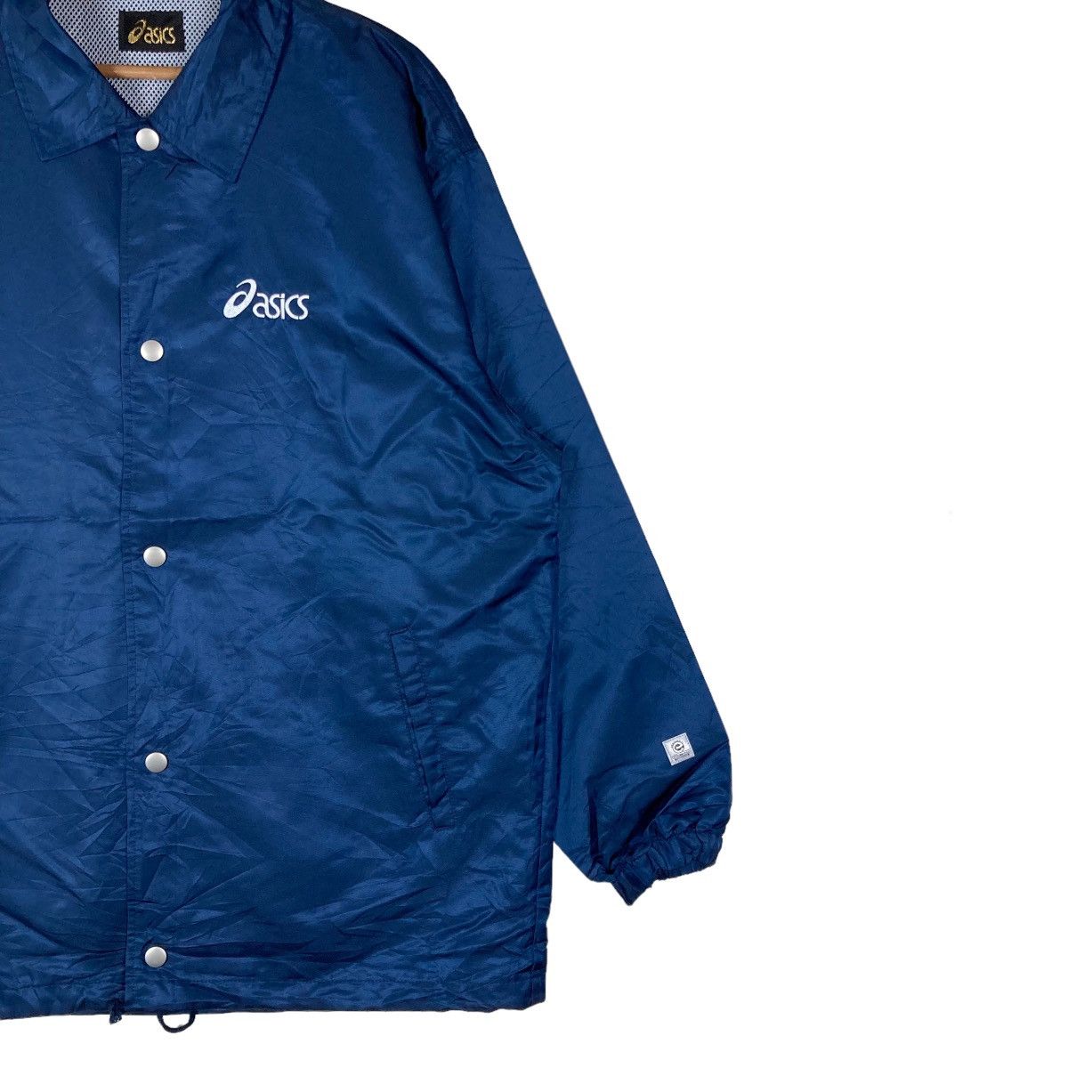 Asics Vintage Asics Mini Logo Snap Button Jacket Size US L / EU 52-54 / 3 - 4 Thumbnail