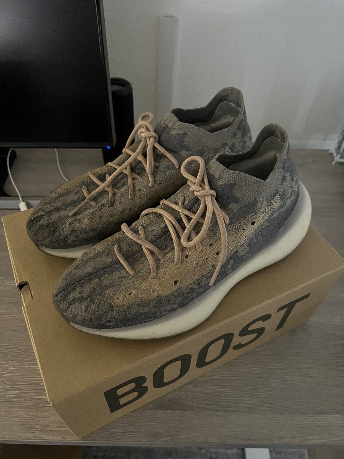 adidas gazelle silver green womens Adidas Yeezy Boost 380 Mist Shoe Laces – Jump Laces main image 1