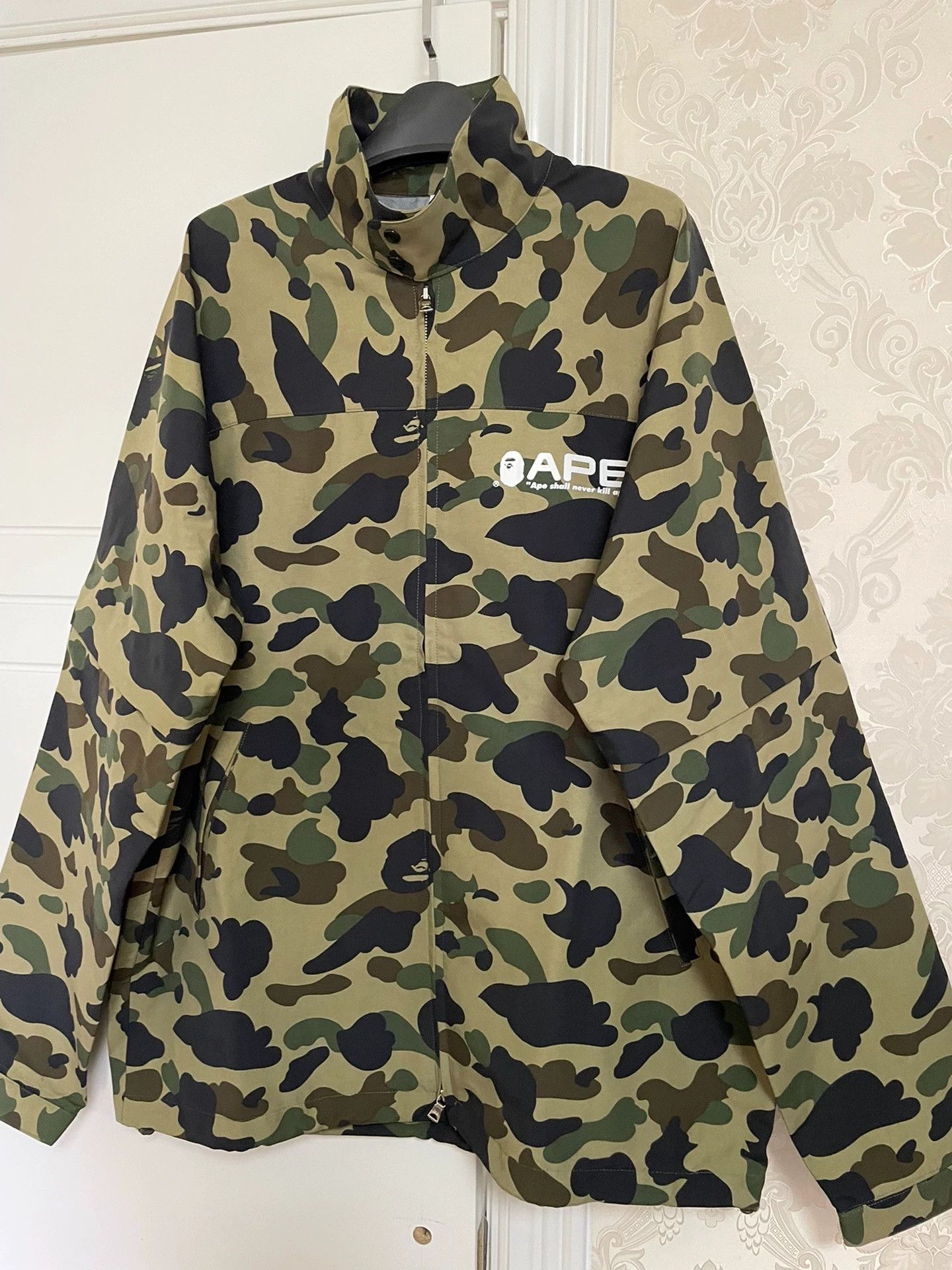 Bape BAPE 1ST CAMO Green Camo GORE-TEX Zip-Up Jacket L (New) Size US L / EU 52-54 / 3 - 3 Thumbnail