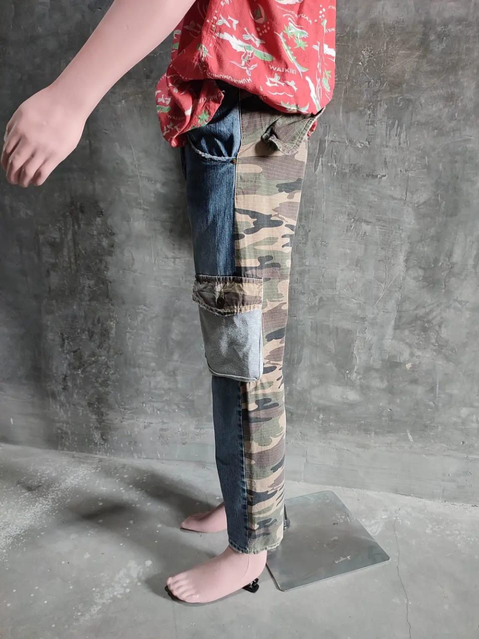 Japanese Brand Unknown Japanese Hybrid Cargo Pants Size US 30 / EU 46 - 12 Thumbnail
