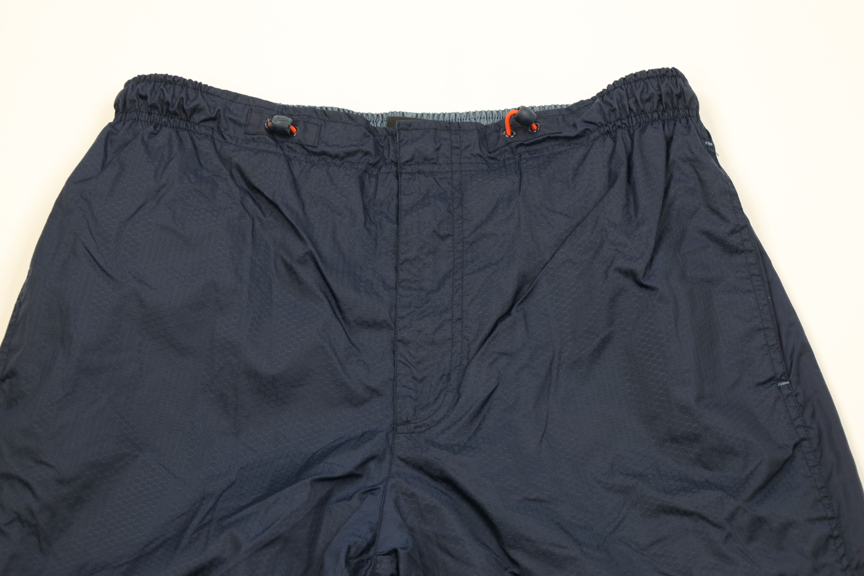 Nike Vintage Y2K Nike Swoosh Honeycomb Ripstop Wide Leg Pants Size US 36 / EU 52 - 2 Thumbnail