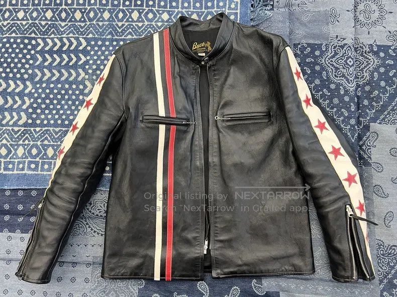 Buco Buco Limited edition J-100 horseskin leather jacket Size US XXL / EU 58 / 5 - 1 Thumbnail