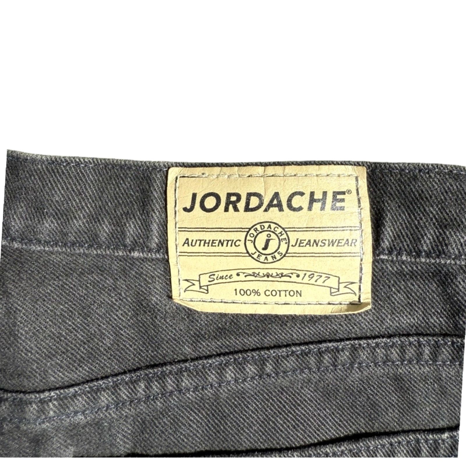Jordache VINTAGE Jordache Jeans Black Denim Womens Size 14 Regular Straight 13/14 Size 36" / US 14 / IT 50 - 4 Thumbnail