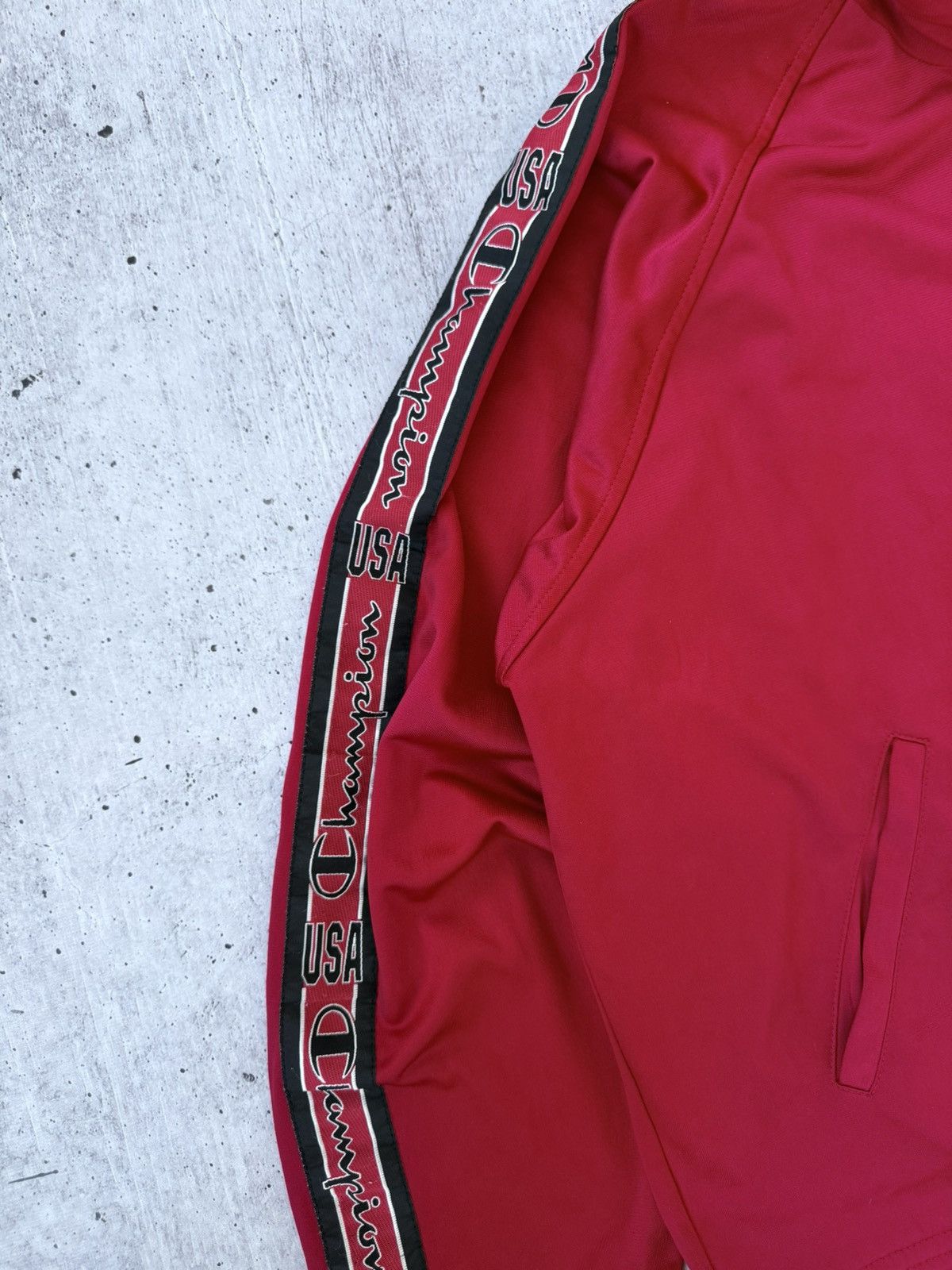 Champion × Vintage Champion Vintage Zip Track Jacket Size US M / EU 48-50 / 2 - 5 Thumbnail