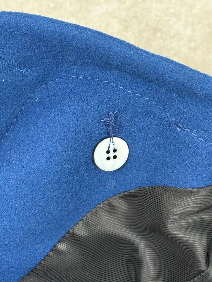 Balenciaga AW2007 Balenciaga Blue Royal Jacket By Nicolas Ghesquière Size M / US 6-8 / IT 42-44 - 12 Thumbnail