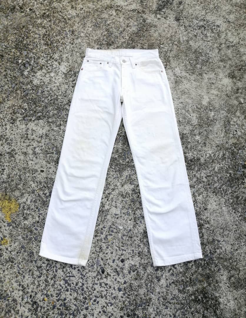 Levi's × Levi's Vintage Clothing × Vintage Levi's Strauss 702 White Pants Size US 28 / EU 44 - 1 Thumbnail