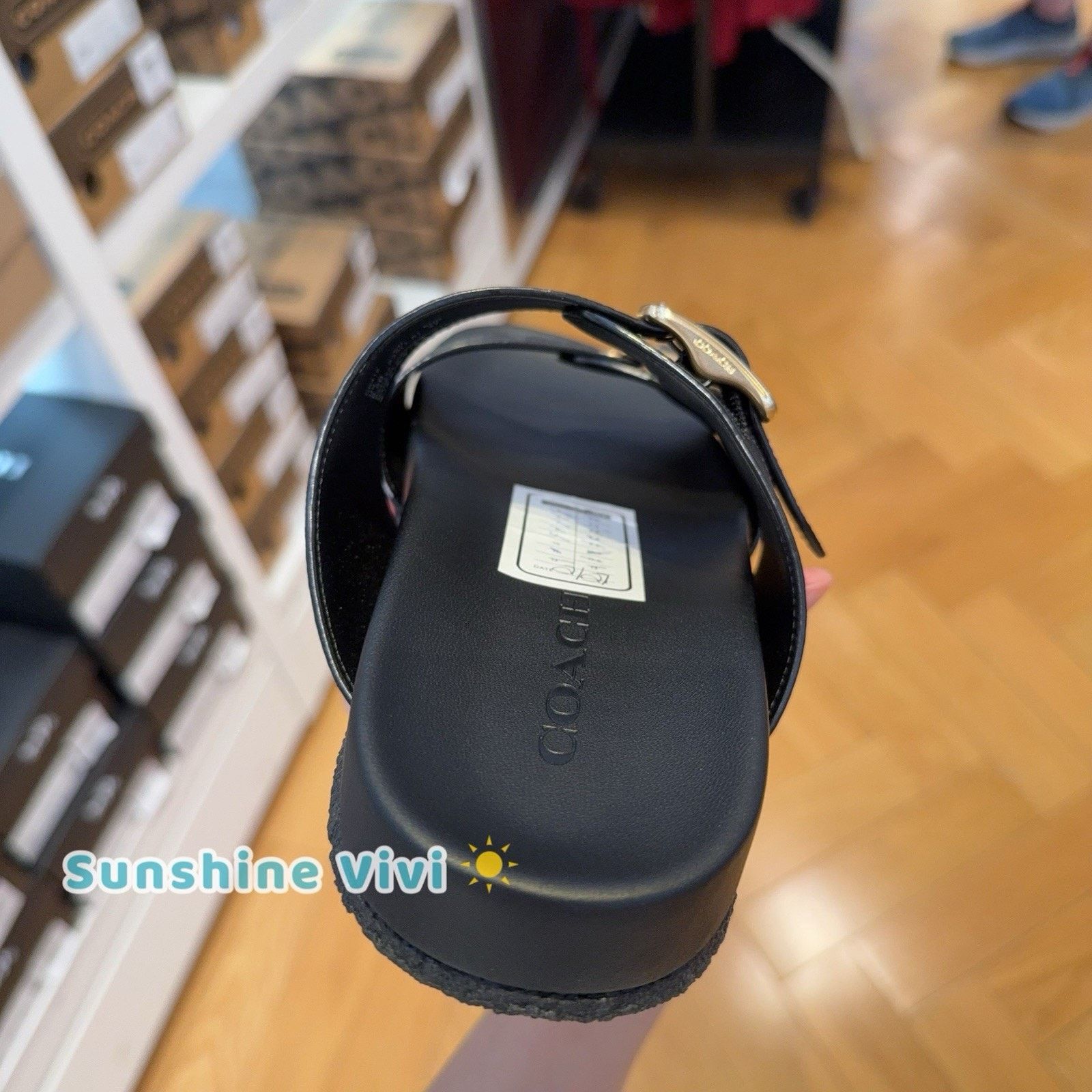 Coach NEW COACH Allanah Slide Sandal Women's Black CK412 us5 Size US 5 / IT 35 - 5 Thumbnail