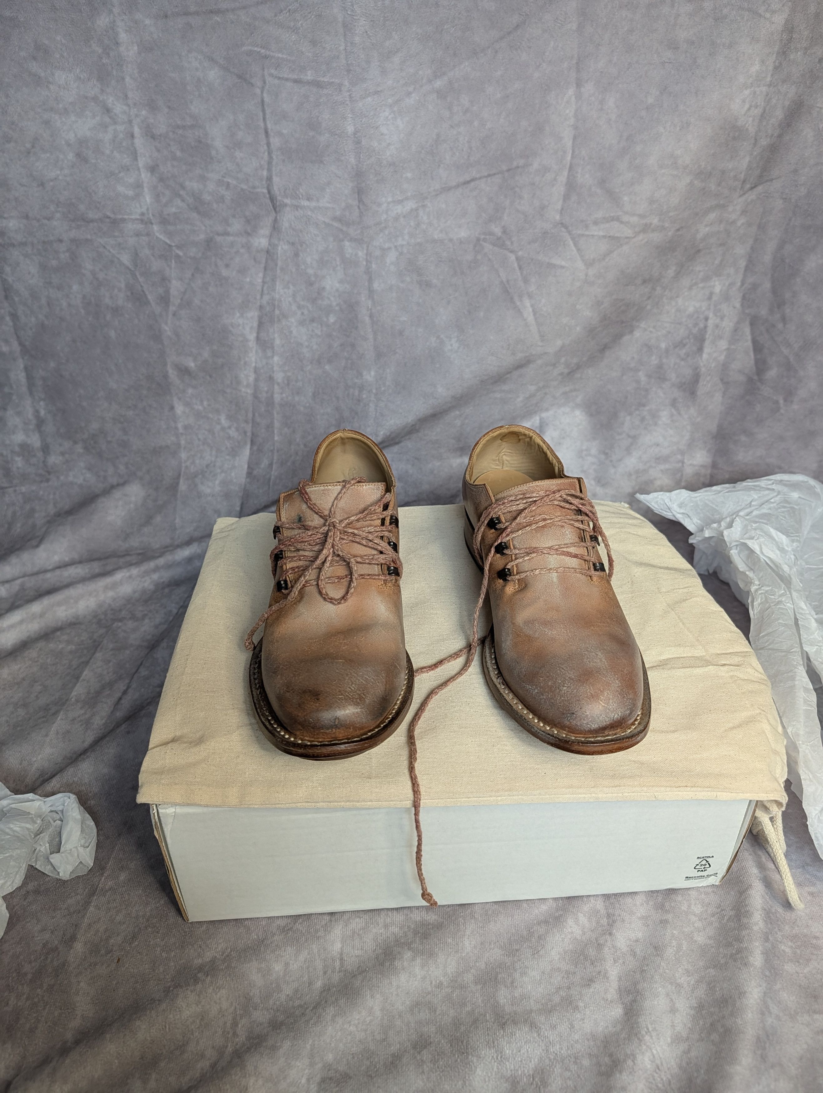 Cherevichkiotvichki Laced Slip-Ons in Reversed Horse Cordova Size US 9 / IT 39 - 3 Thumbnail
