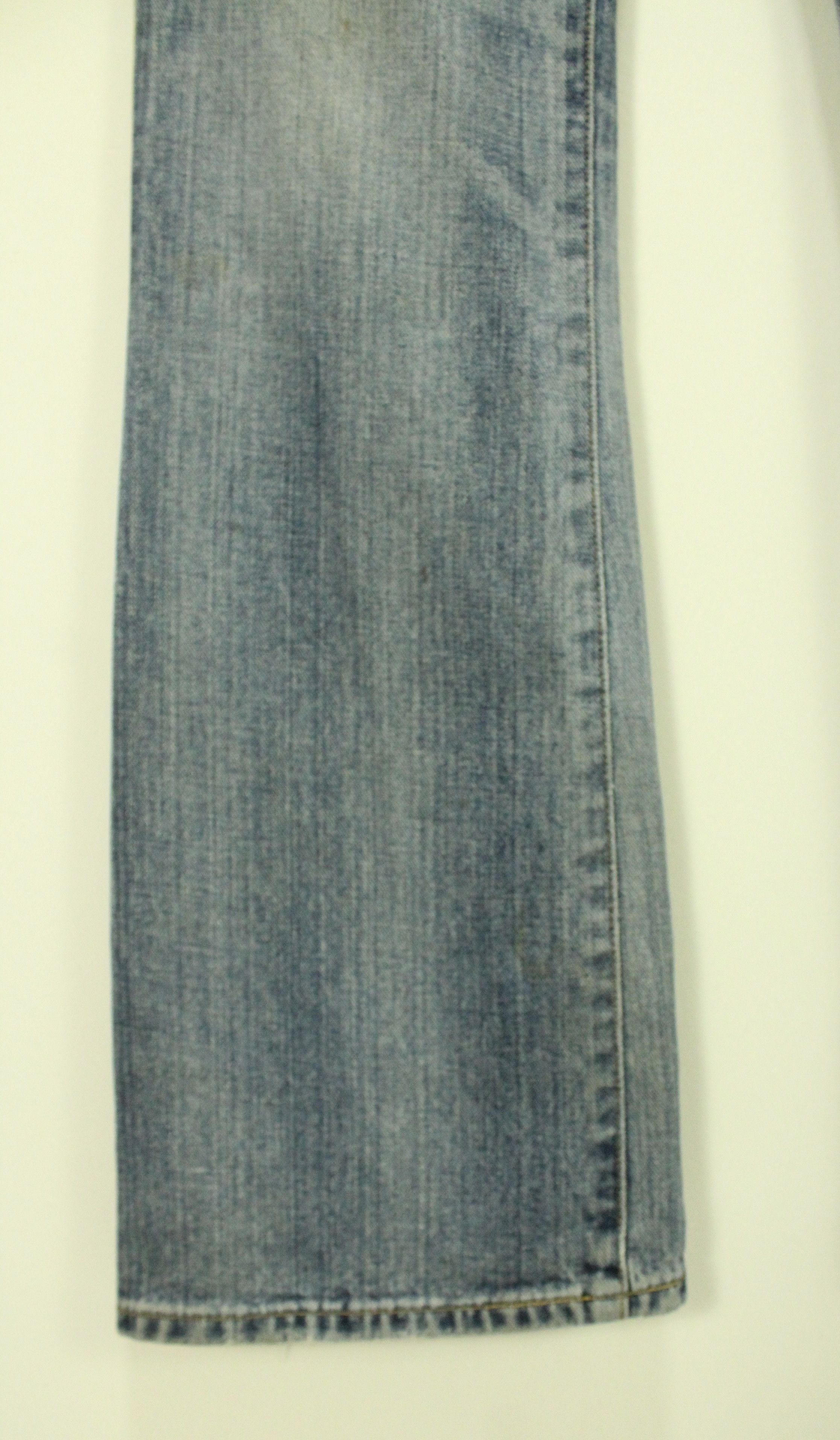 Vintage Flared EDWIN Denim Distressed bootcut bellbottom Size US 31 - 8 Thumbnail