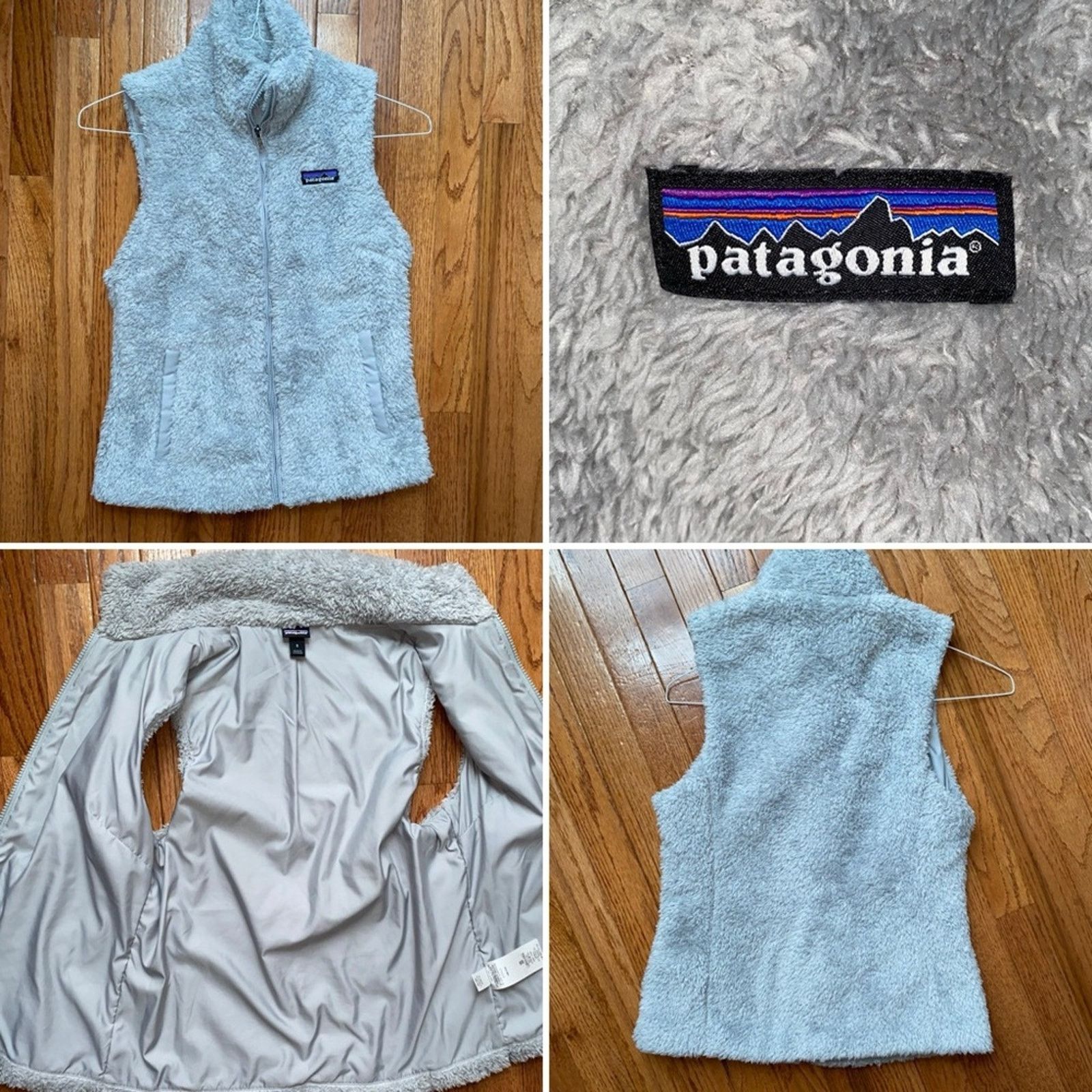 Patagonia Patagonia $110 Los Gatos Vest Light Gray Womens Small EUC Size S / US 4 / IT 40 - 1 Thumbnail