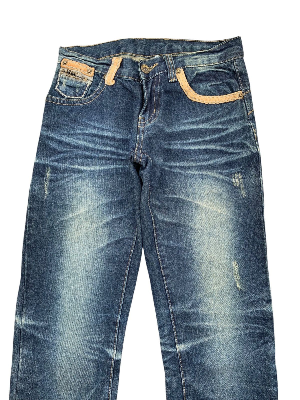 Japanese Brand CONCERT CLUB BUCKLE BACK RUSTY DISTRESSED DENIM Size US 29 - 5 Thumbnail