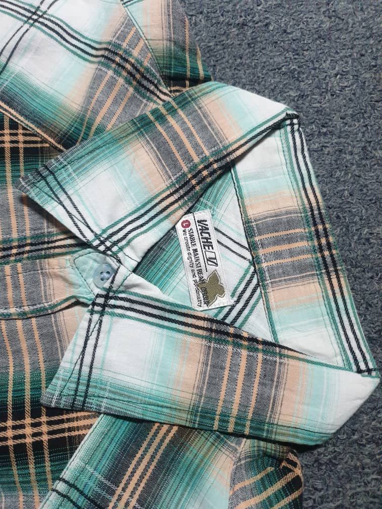 Bob Marley 💥Vache marijuana Japanese brand button ups shirt Size US L / EU 52-54 / 3 - 11 Thumbnail
