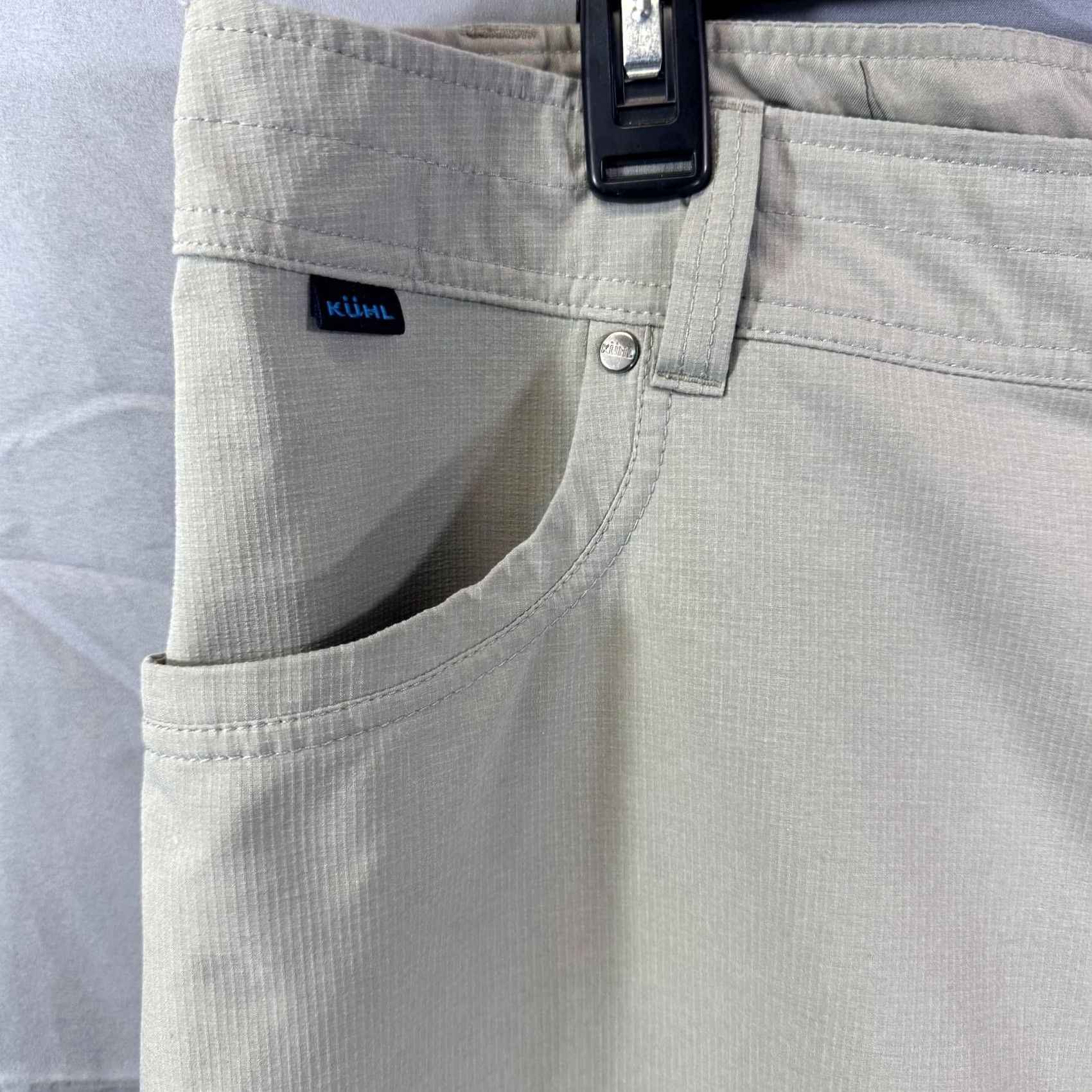 Vintage KÜHL Shorts Mens 40 Gray Outdoor Hiking Performance Lightweight Ripstop 205 Size US 40 / EU 56 - 3 Thumbnail