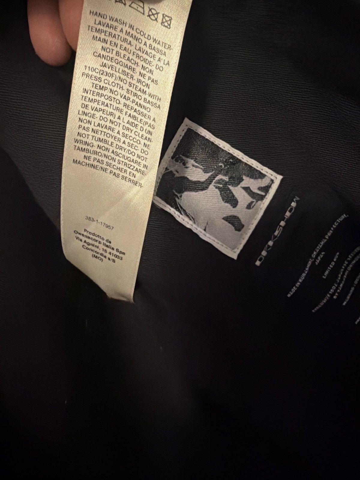 Rick Owens Drkshdw Rick Owens DRKSHDW denim bomber Size US S / EU 44-46 / 1 - 6 Thumbnail