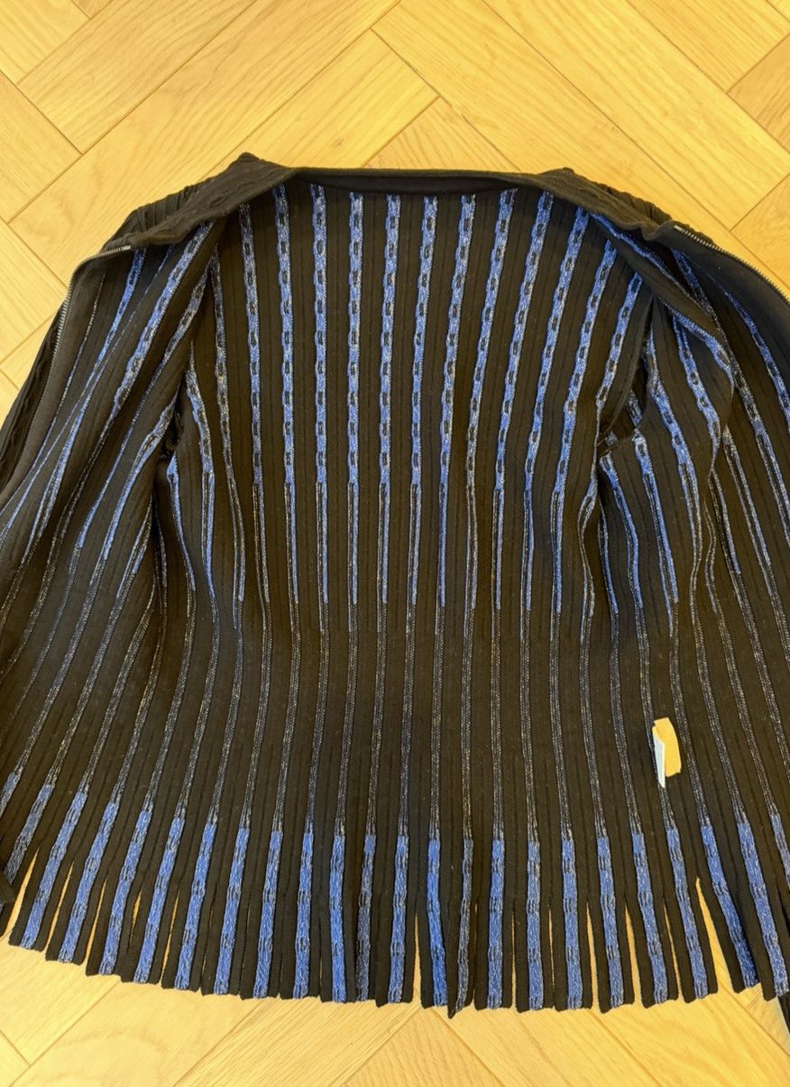 Alaia ALAÏA BLACK & BLUE ZIP UP Size M / US 6-8 / IT 42-44 - 6 Thumbnail