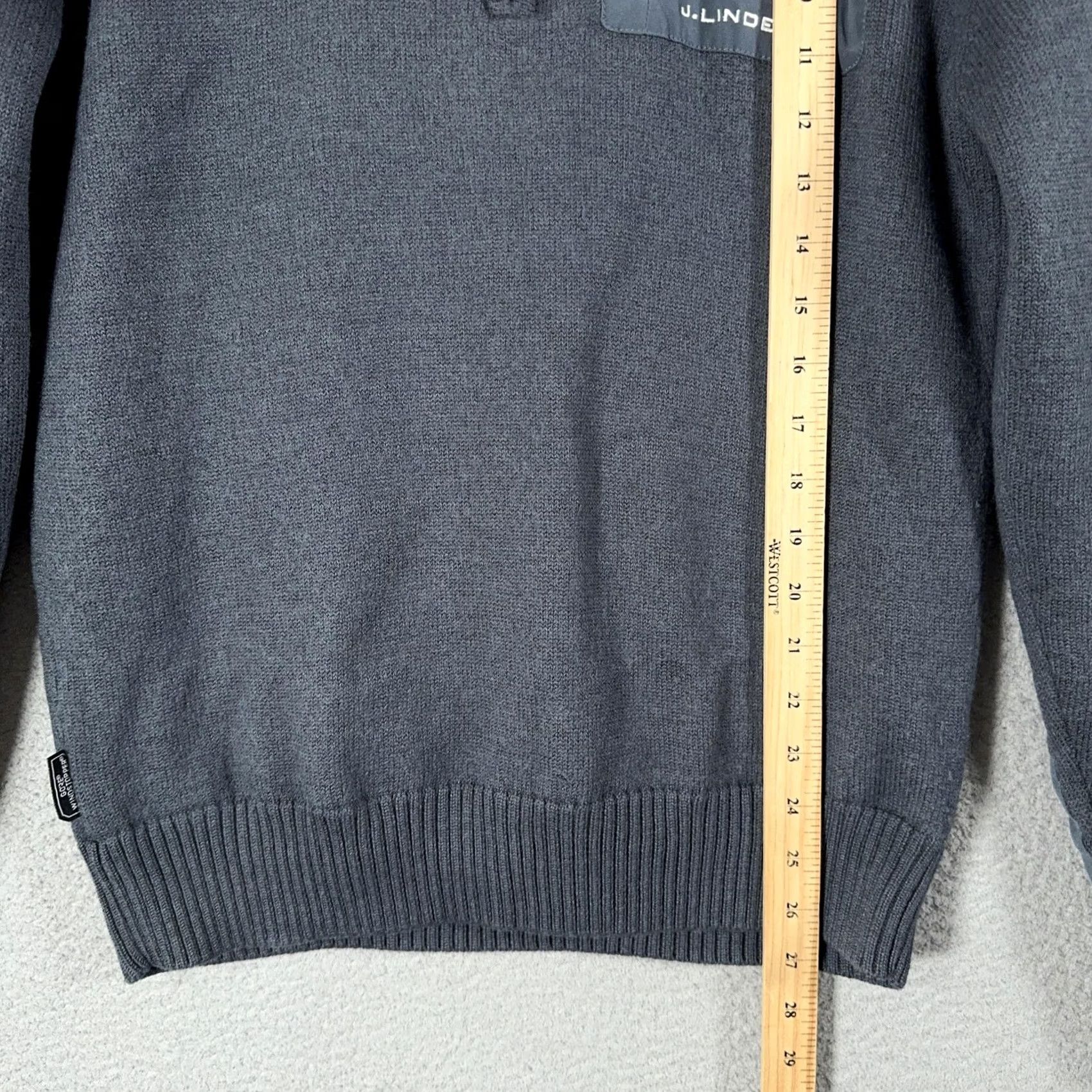 J.Lindeberg J.Lindeberg Sweater Mens Small READWool Gore Windstopper 1/4 Zip Lined Pullover Size US S / EU 44-46 / 1 - 6 Thumbnail