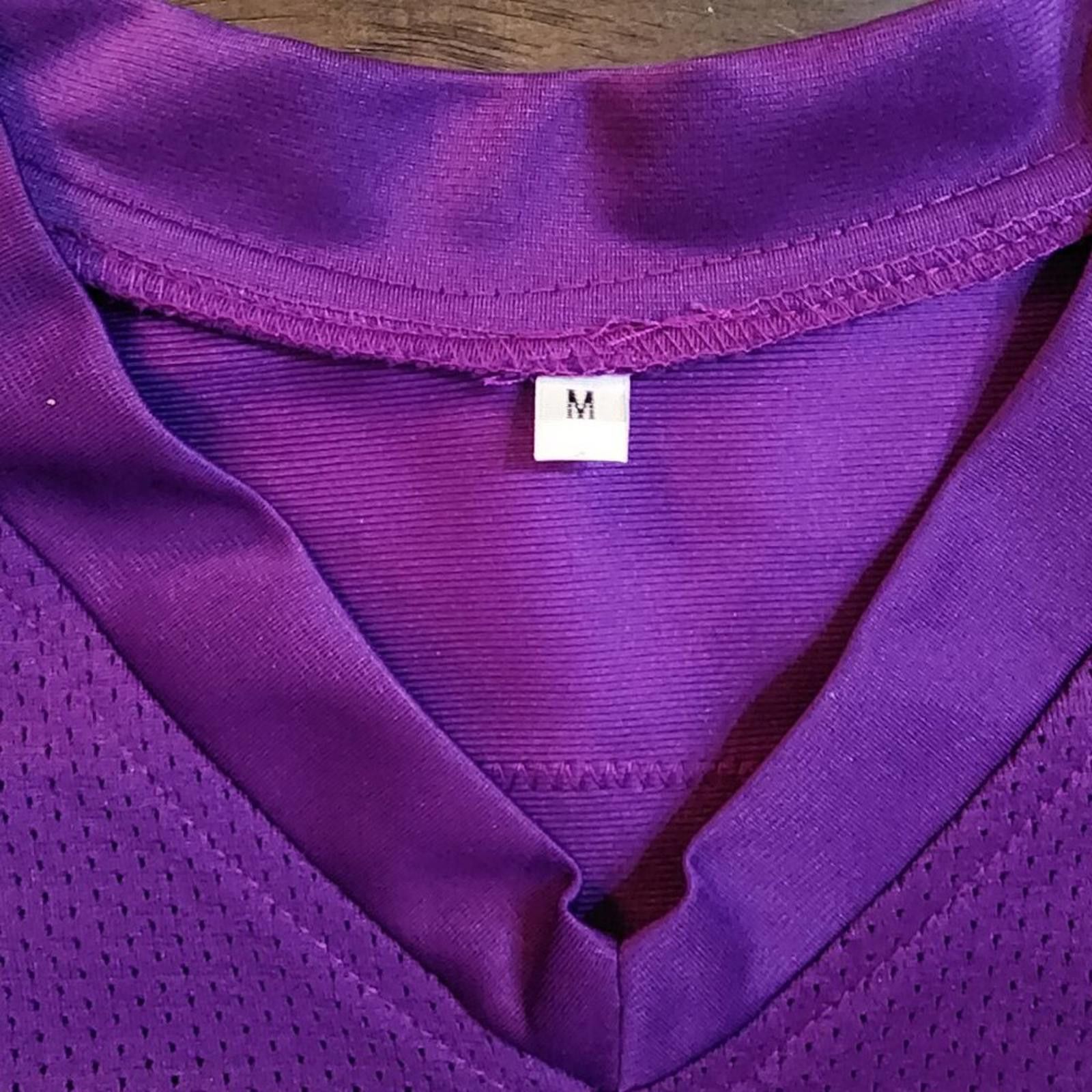 Other Lamar Jackson #8 purple jersey. Tackle twill. Size M Size US M / EU 48-50 / 2 - 6 Thumbnail