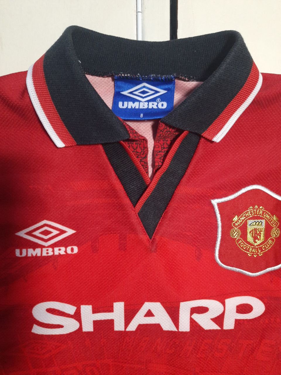 Umbro Umbro Manchester United Jersey 1994-1995 kids size B Size US XXS / EU 40 - 9 Thumbnail