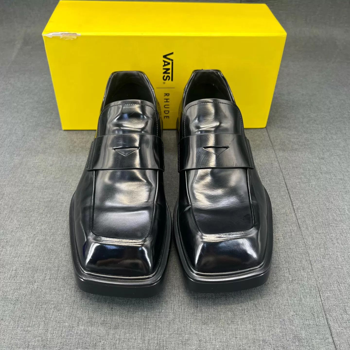 Prada Prada Platform Square Toe Loafers Black US 6.5 Size US 6.5 / EU 39-40 - 4 Thumbnail