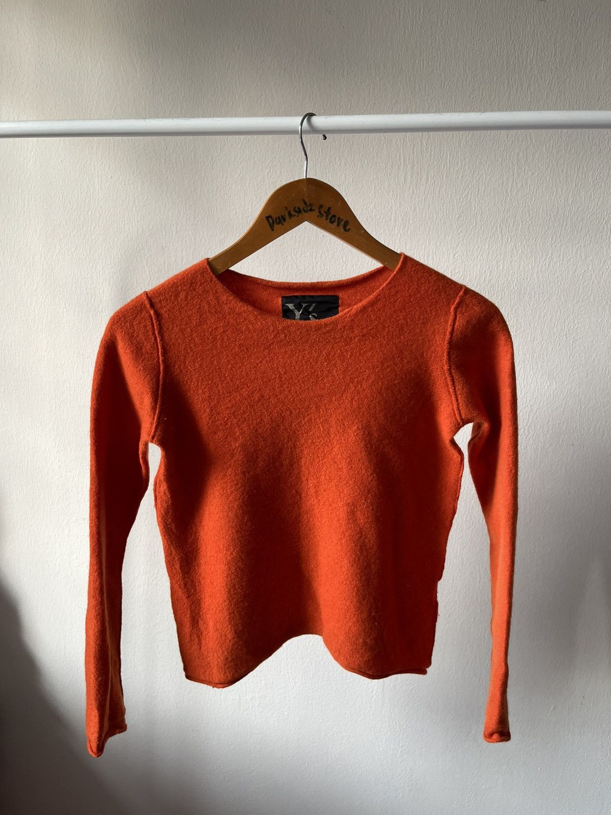 Yohji Yamamoto Ys Yohji Yamamoto Crop Wool Knit Size XS / US 0-2 / IT 36-38 - 2 Thumbnail