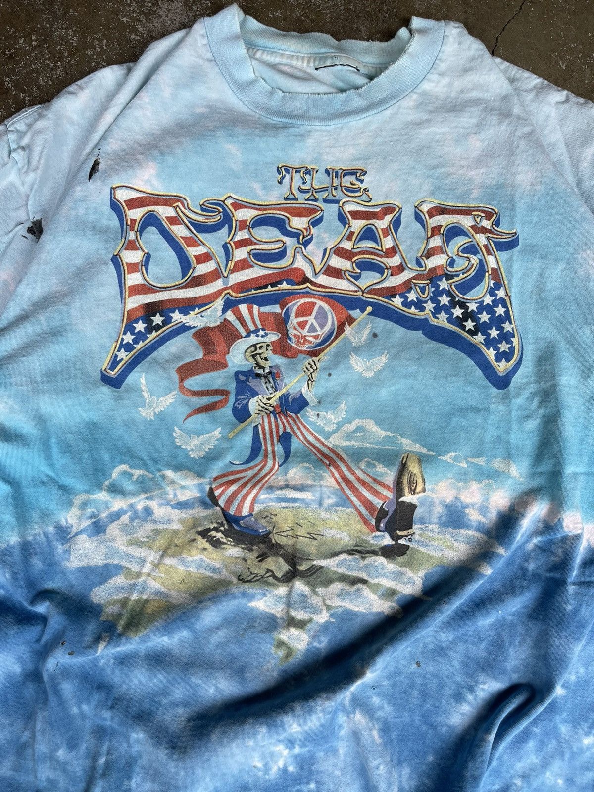 Liquid Blue Vintage 2004 Grateful Dead Tour Liquid Blue Shirt Size US XL / EU 56 / 4 - 3 Thumbnail