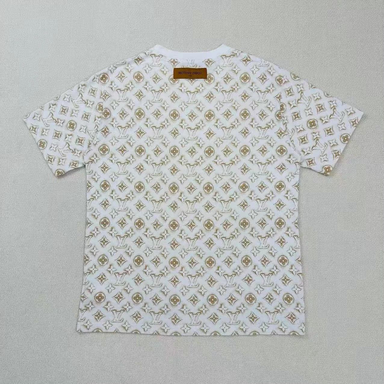 Louis Vuitton LV Monogram All Over Print Short Sleeve Tee XXL Size US XXL / EU 58 / 5 - 2 Thumbnail