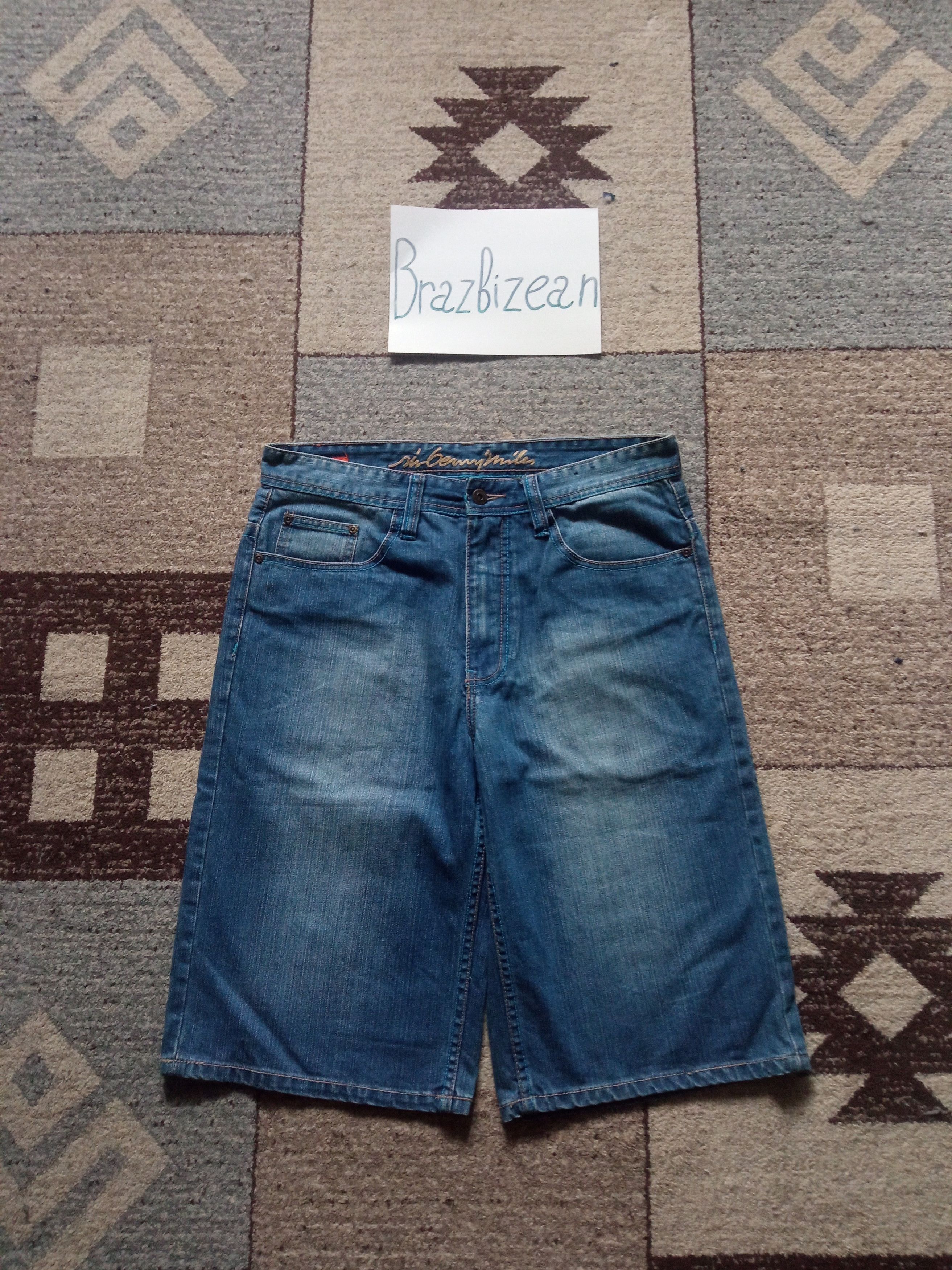 Vintage Sir Benni Miles vintage denim shorts Size US 32 / EU 48 - 2 Thumbnail