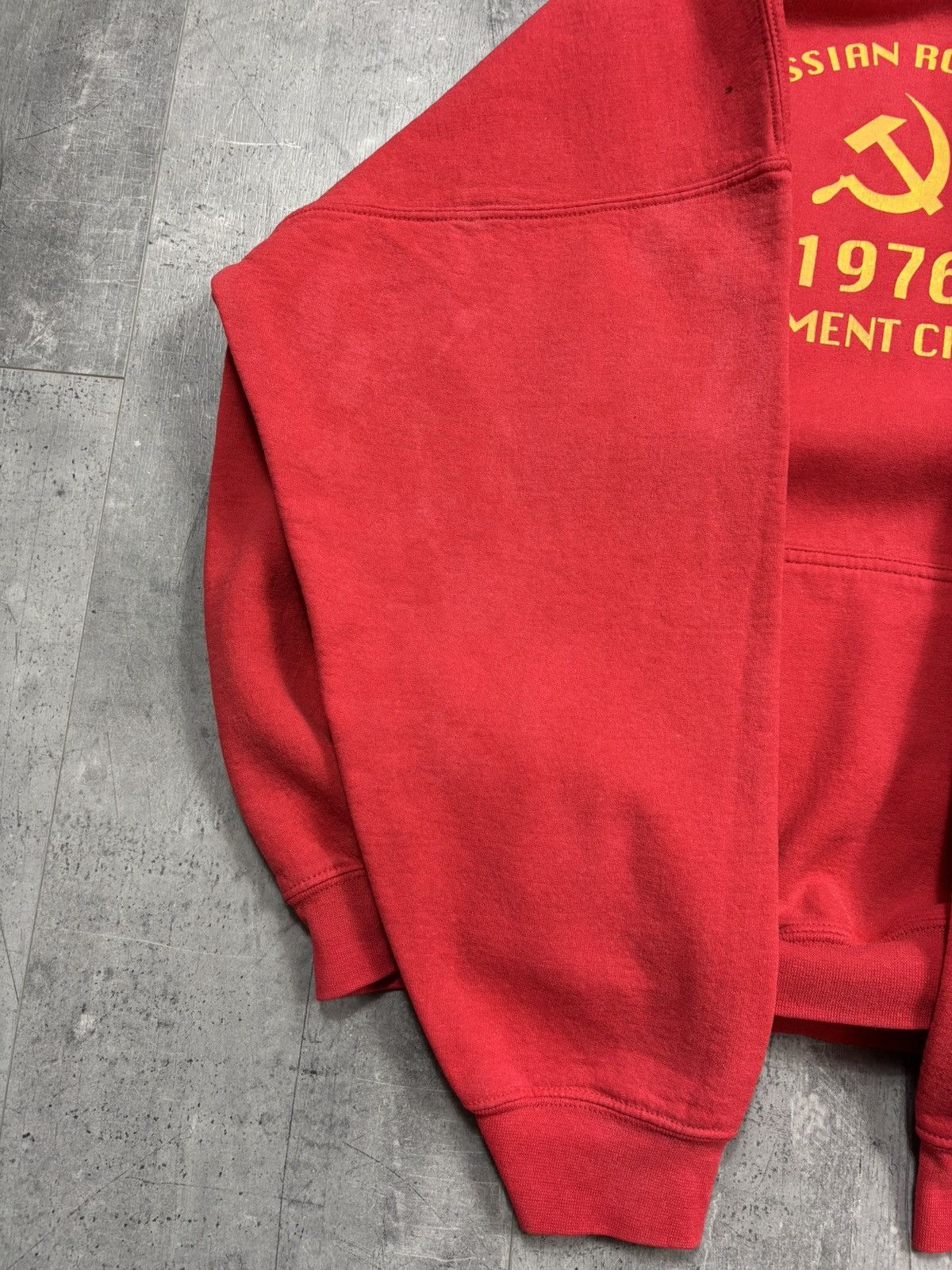 Gildan Vintage USSR Russian Roulette Boxy Hoodie Size US XXL / EU 58 / 5 - 12 Thumbnail