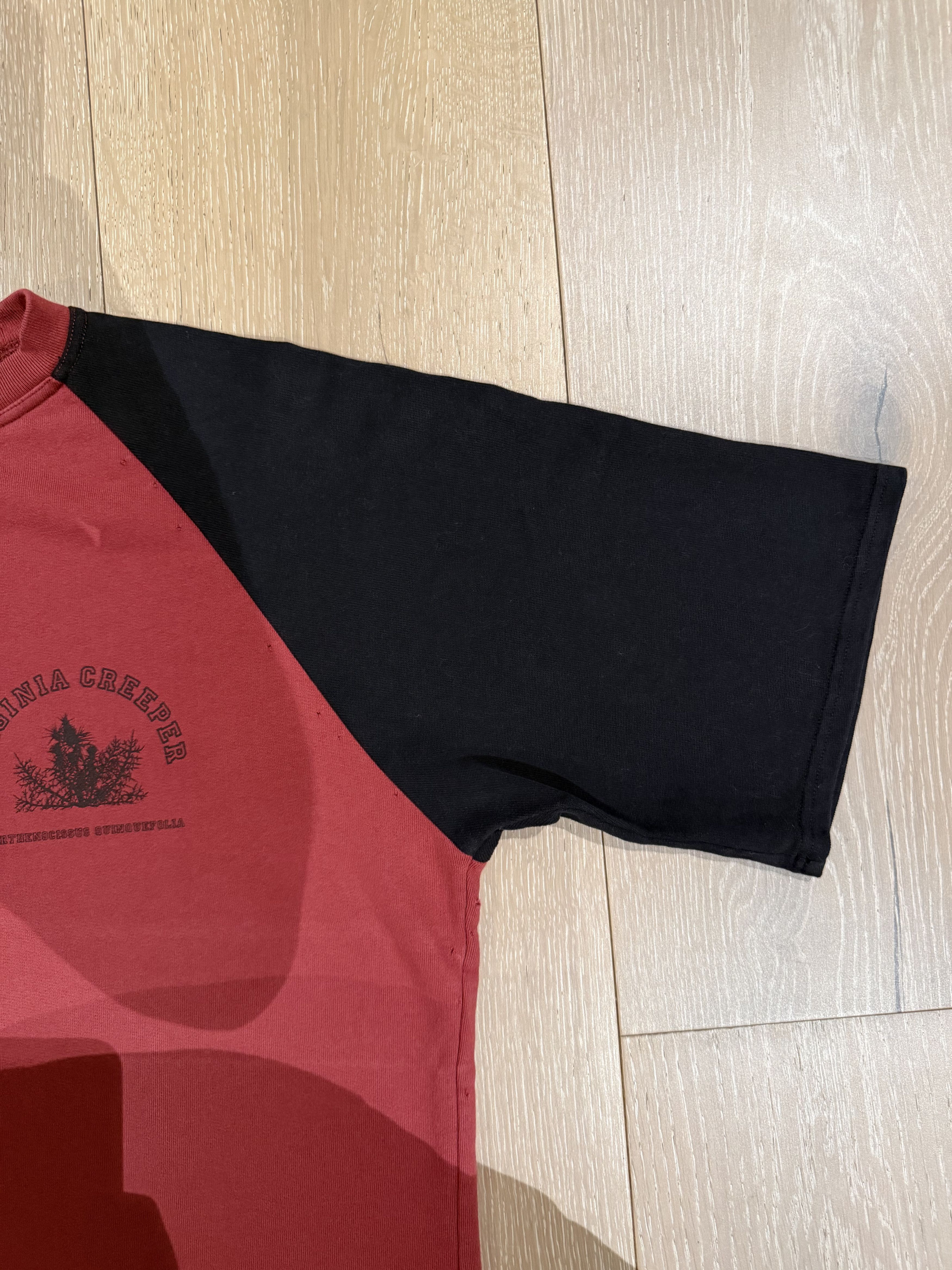 Raf Simons 💚 Raf Simons Redux Virginia Creeper Red/Black Tee Size US L / EU 52-54 / 3 - 9 Thumbnail