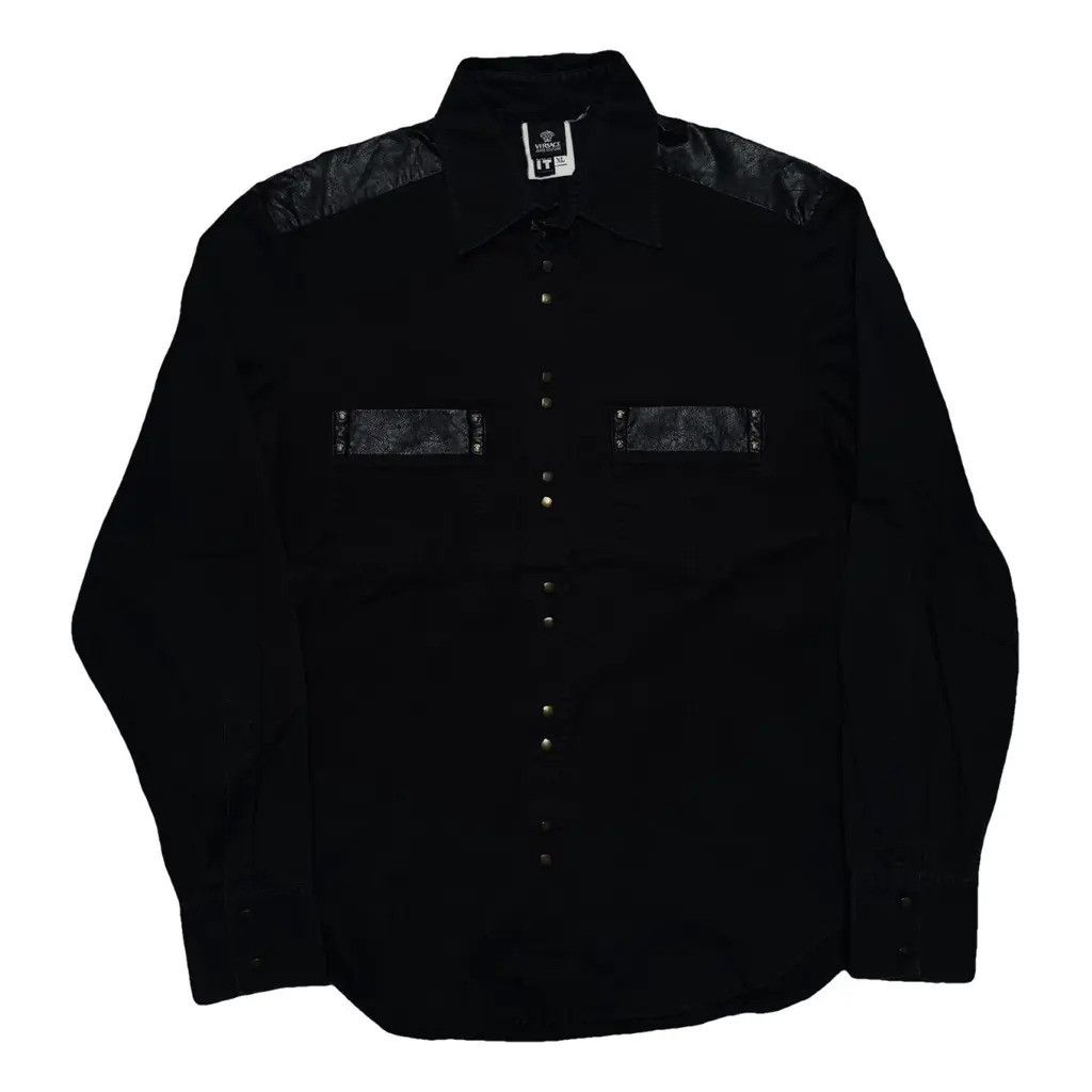 Versace Jeans Couture Versace Shirt Black Size XL Size US XL / EU 56 / 4 - 1 Thumbnail