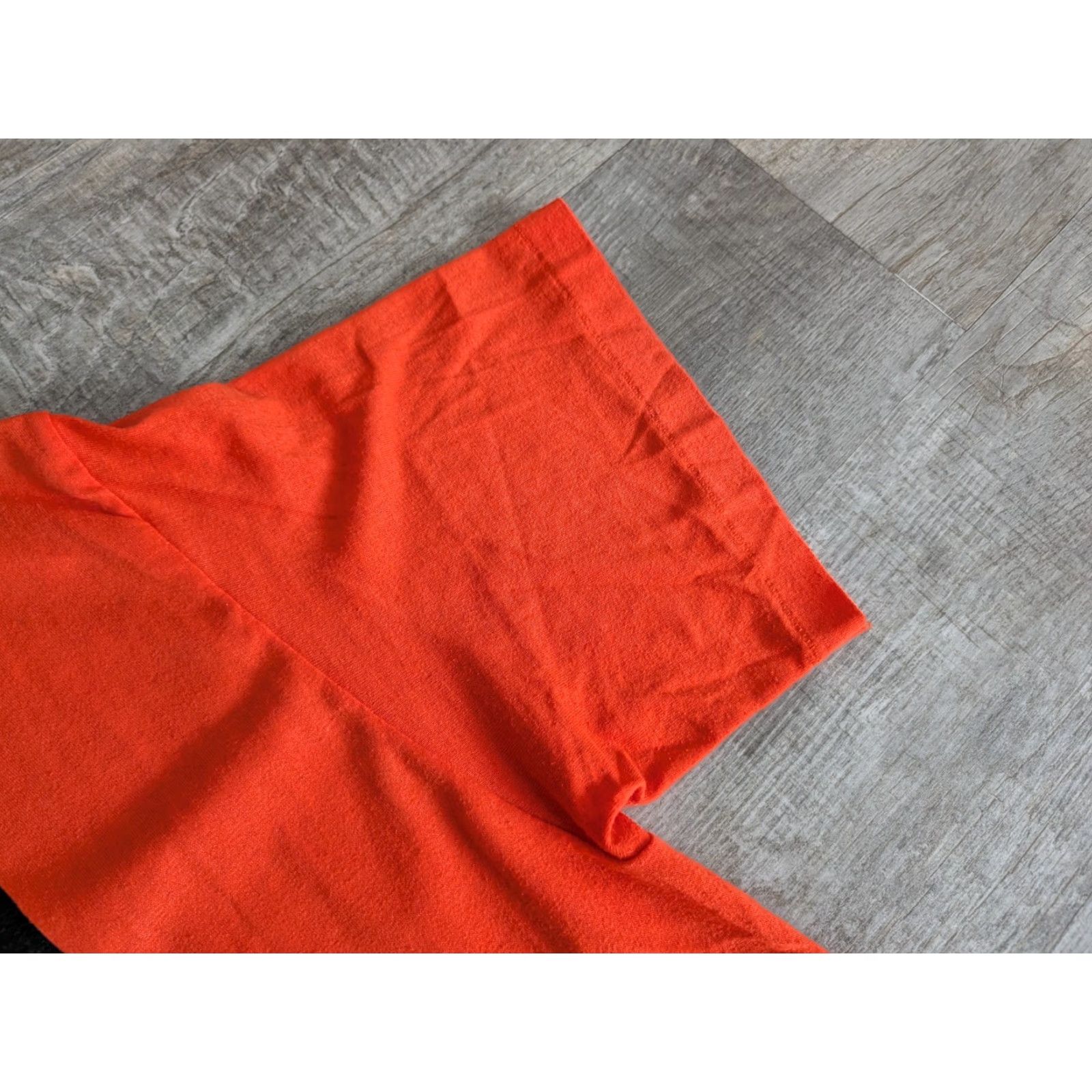 Vintage VINTAGE 1989 Funny WALLEYE FISHING TOURNAMENT T-Shirt XL Made In USA Single Stitch Shirt Mens Orange 80s 90s Fish Theme Size US XL / EU 56 / 4 - 4 Thumbnail