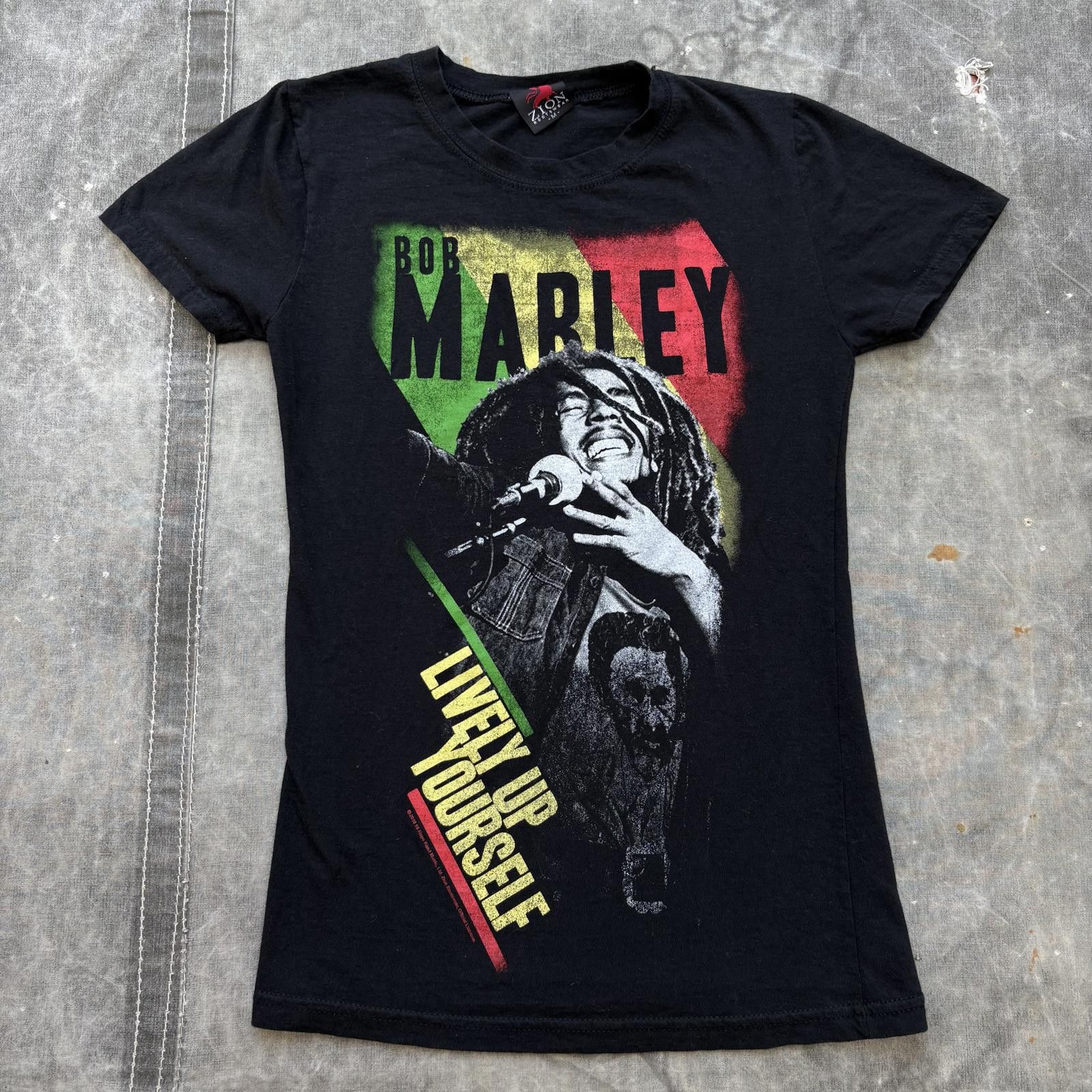 Zion Rootswear Vintage Y2K Bob Marley Jamaican Reggae Music Band Shirt Size M / US 6-8 / IT 42-44 - 1 Thumbnail