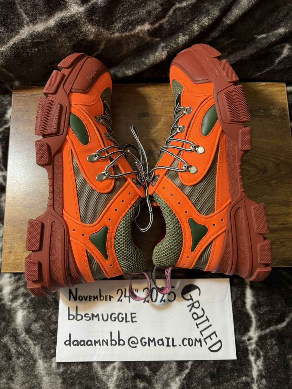 Gucci Gucci Flashtrek Reflective Orange Size10 Size US 10 / EU 43 - 6 Thumbnail