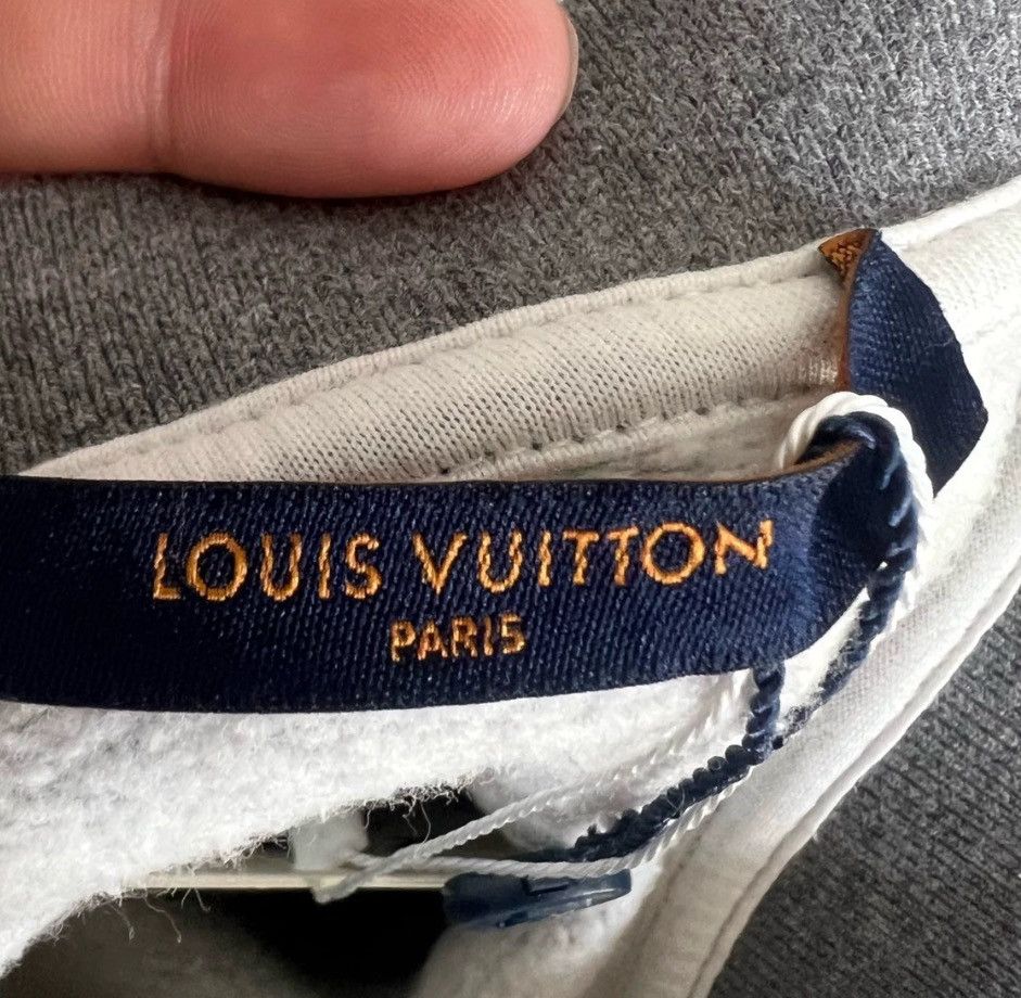 Louis Vuitton Louis Vuitton Grey twisted hoodie 2412-Nextarrow Size US XL / EU 56 / 4 - 3 Thumbnail