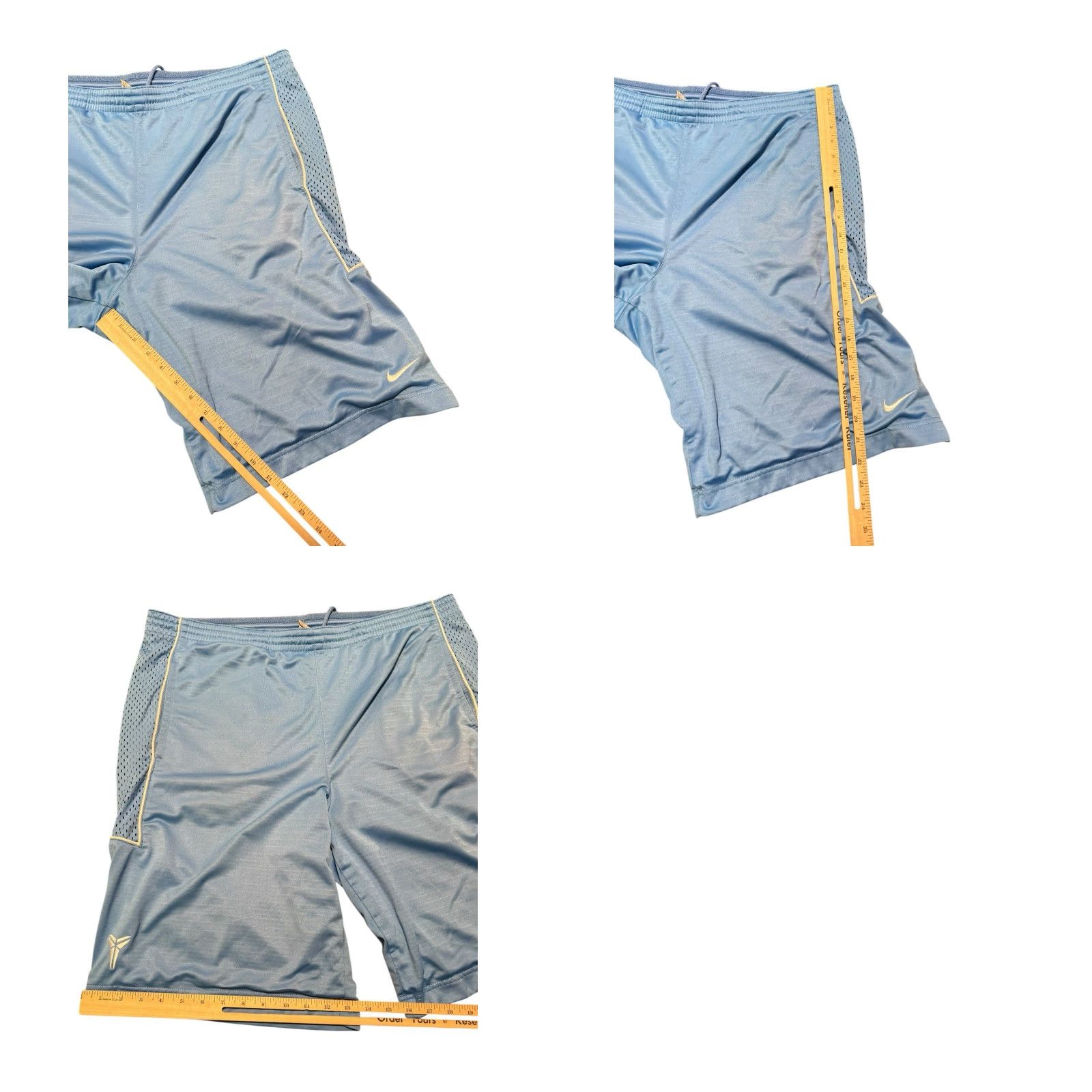 Nike VINTAGE Nike Kobe Bryant Sphere Dry Basketball Shorts University Blue L Men Athletic Shorts Size US 33 - 10 Thumbnail