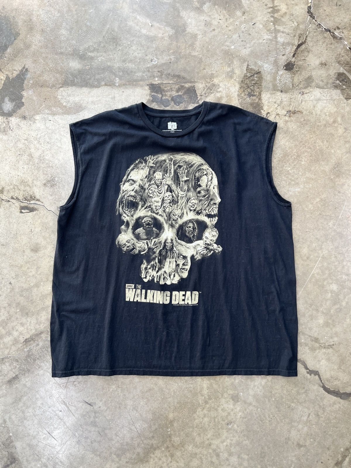 Vintage Vintage Walking Dead Sleeveless Tee Sz. XXXL Size US XXL / EU 58 / 5 - 2 Thumbnail