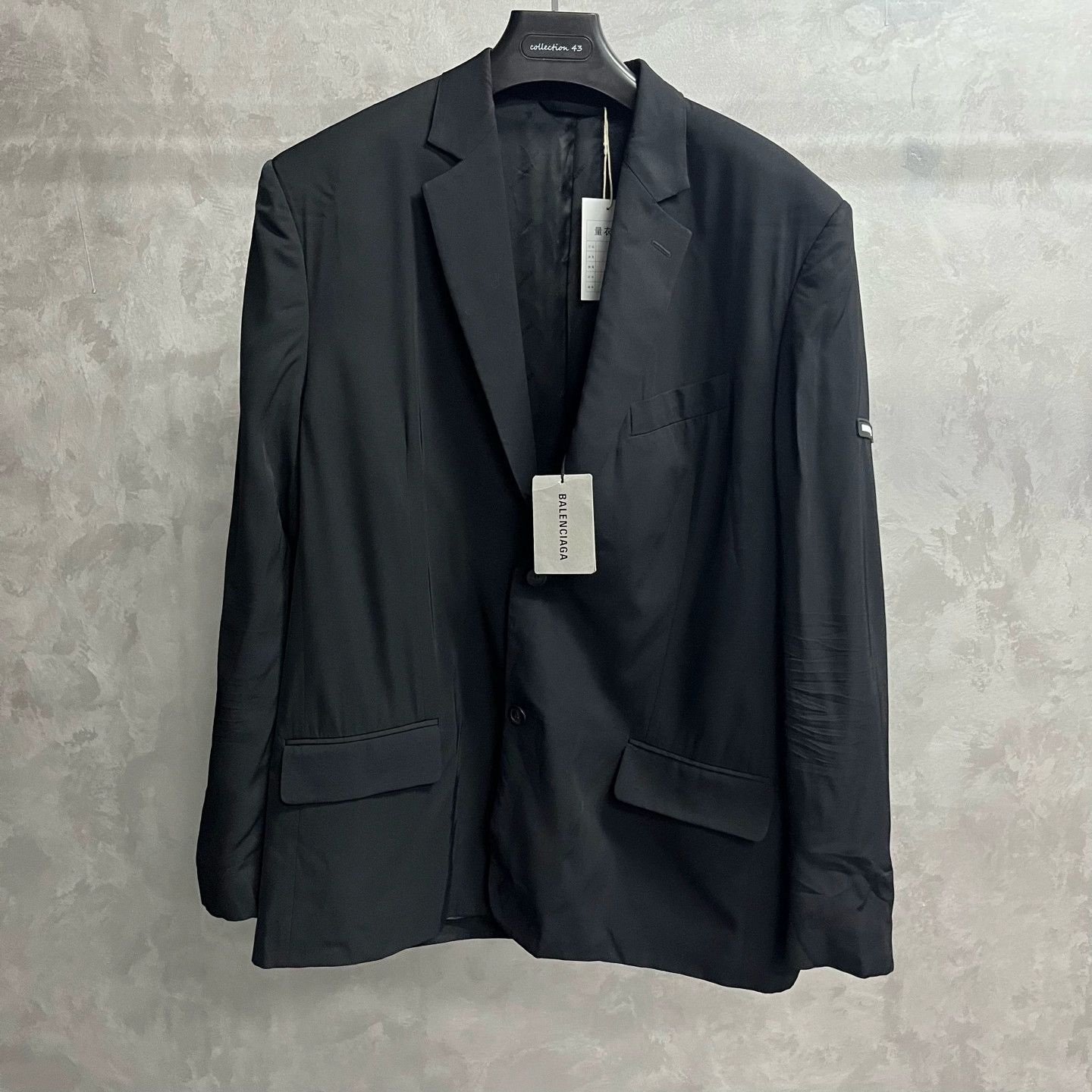 Balenciaga Balenciaga Black Wool Blend Blazer Jacket - dmc Size US M / EU 48-50 / 2 - 1 Thumbnail