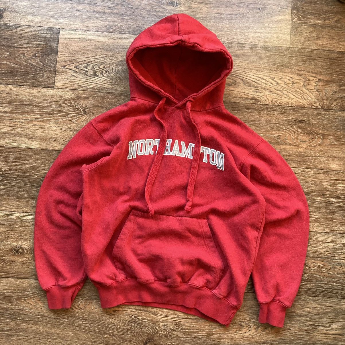 Vintage Vintage American College Boxy Hoodie Grunge ERD Punk Size US S / EU 44-46 / 1 - 1 Thumbnail