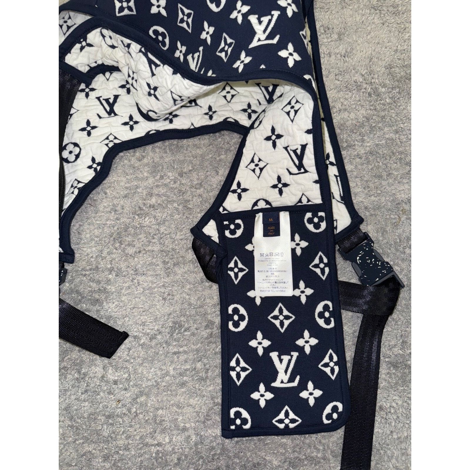Louis Vuitton Louis Vuitton Monogram Logo Blue White Mid Layer Vest Medium Size US M / EU 48-50 / 2 - 13 Thumbnail