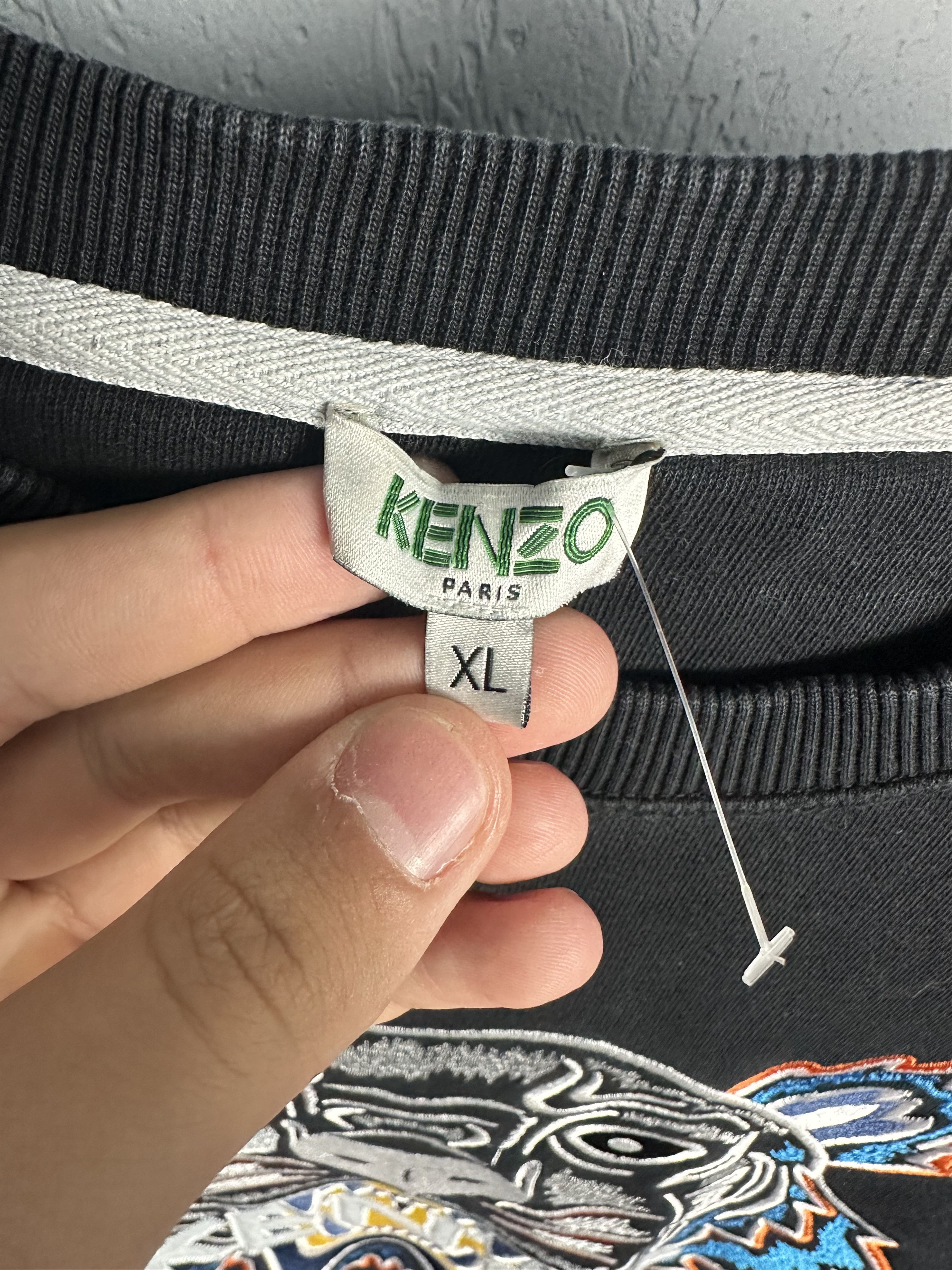 Kenzo Kenzo Paris Vintage Mens Sweatshirt Y2K Size US XL / EU 56 / 4 - 2 Thumbnail