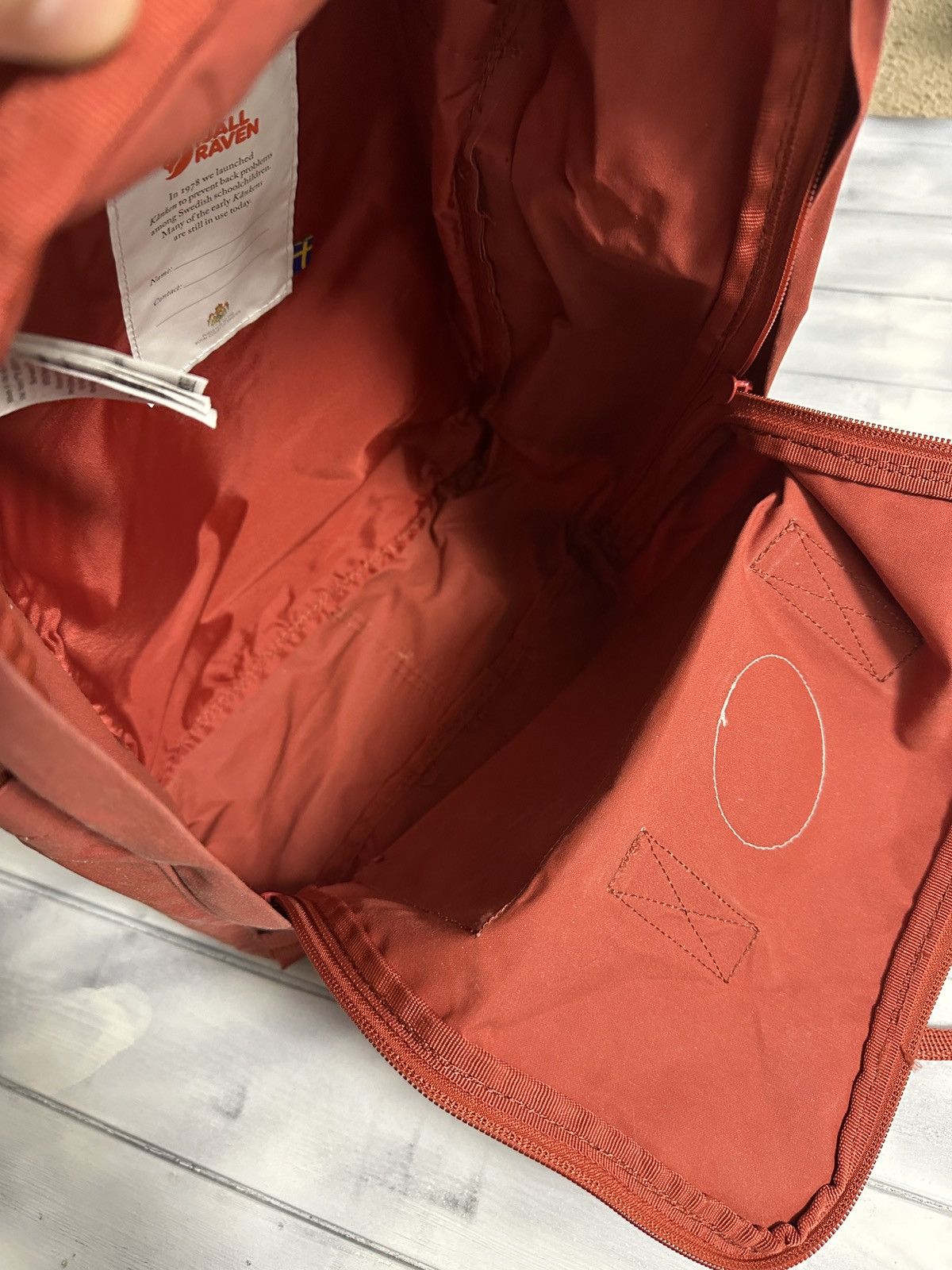 Fjallraven Rare Fjallraven 23510 Kanken Bag Washed Y2K outdoor Size ONE SIZE - 14 Thumbnail