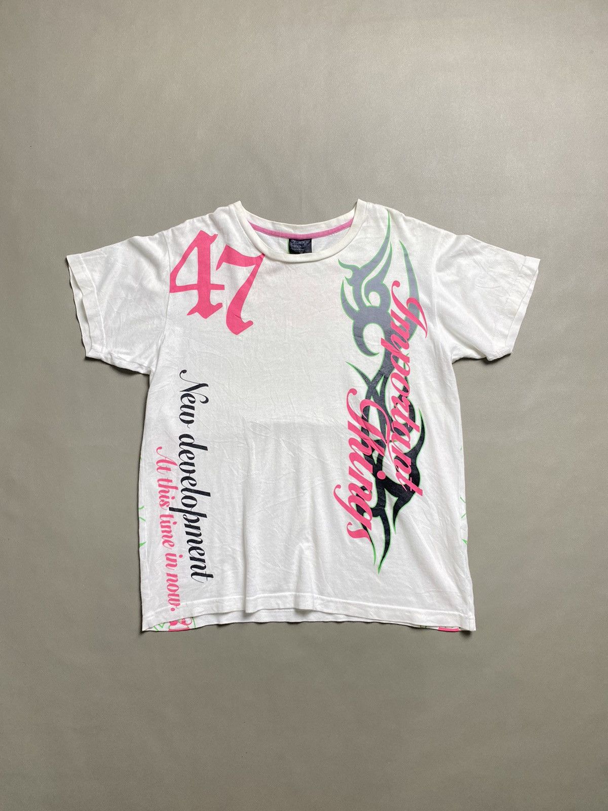 Hysteric Glamour × If Six Was Nine × Japanese Brand Y2K Strange Heaven Poem Surf Style Tshirt Size US L / EU 52-54 / 3 - 1 Thumbnail